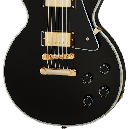 Epiphone Les Paul Custom - Ebony Black Guitar