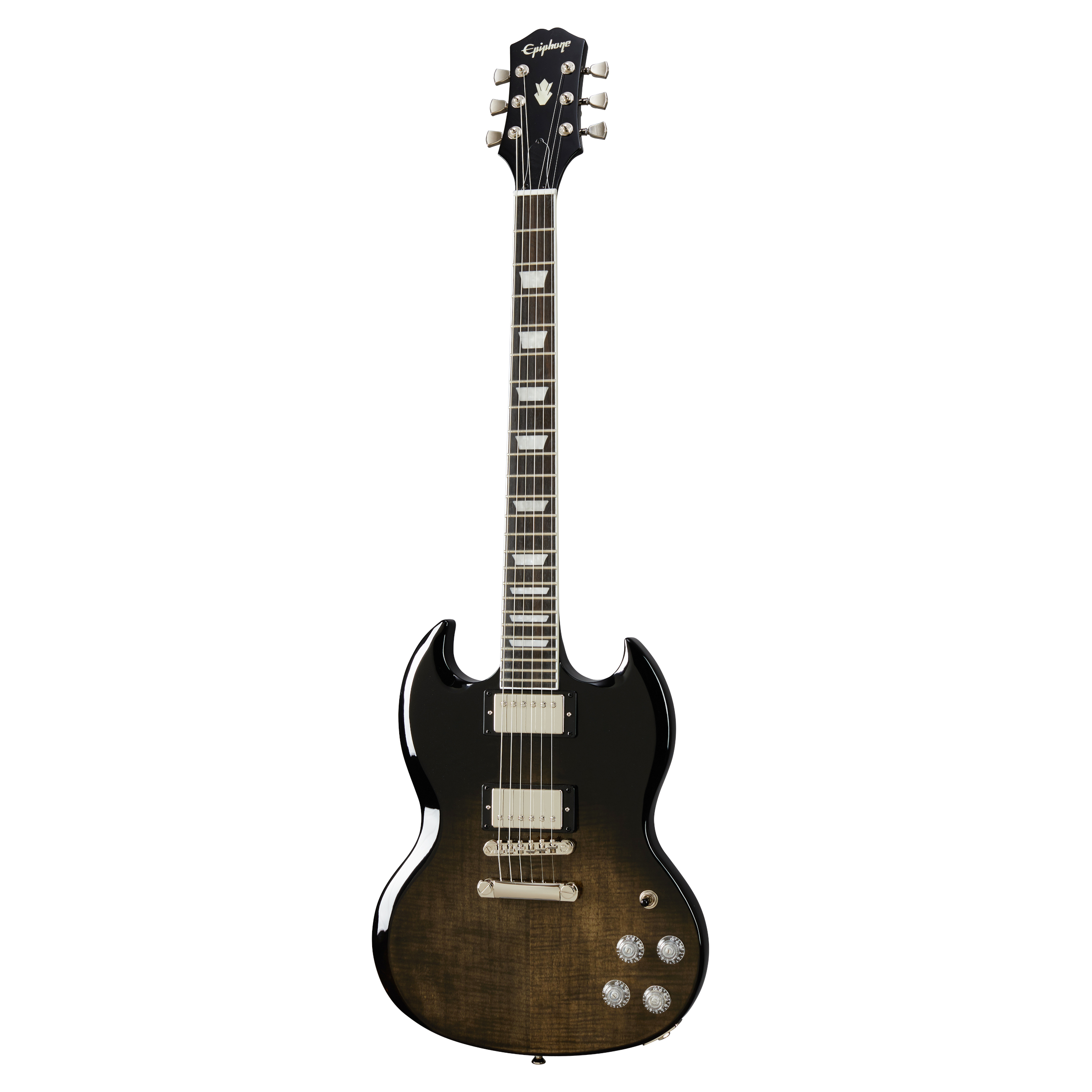 Epiphone SG Modern Figured - Trans Black Fade Guitar
