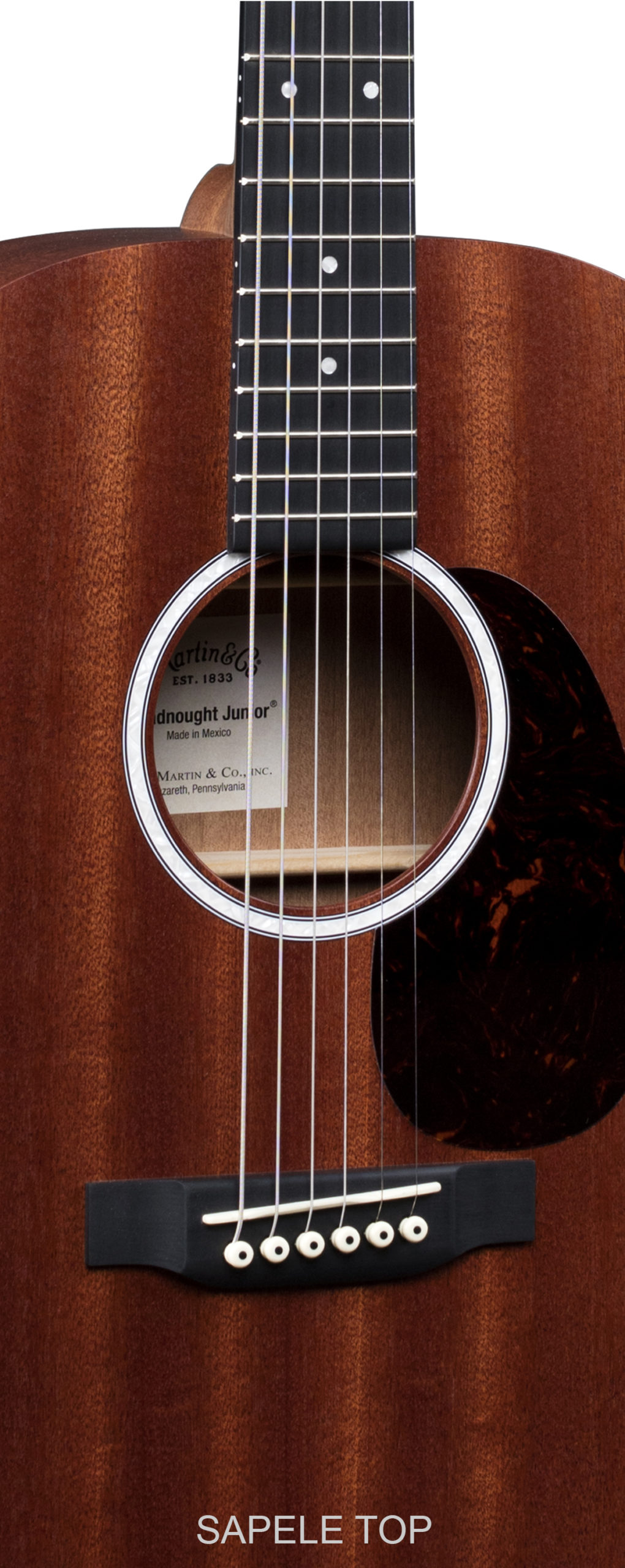 Martin DJr-10E Sapele Guitar