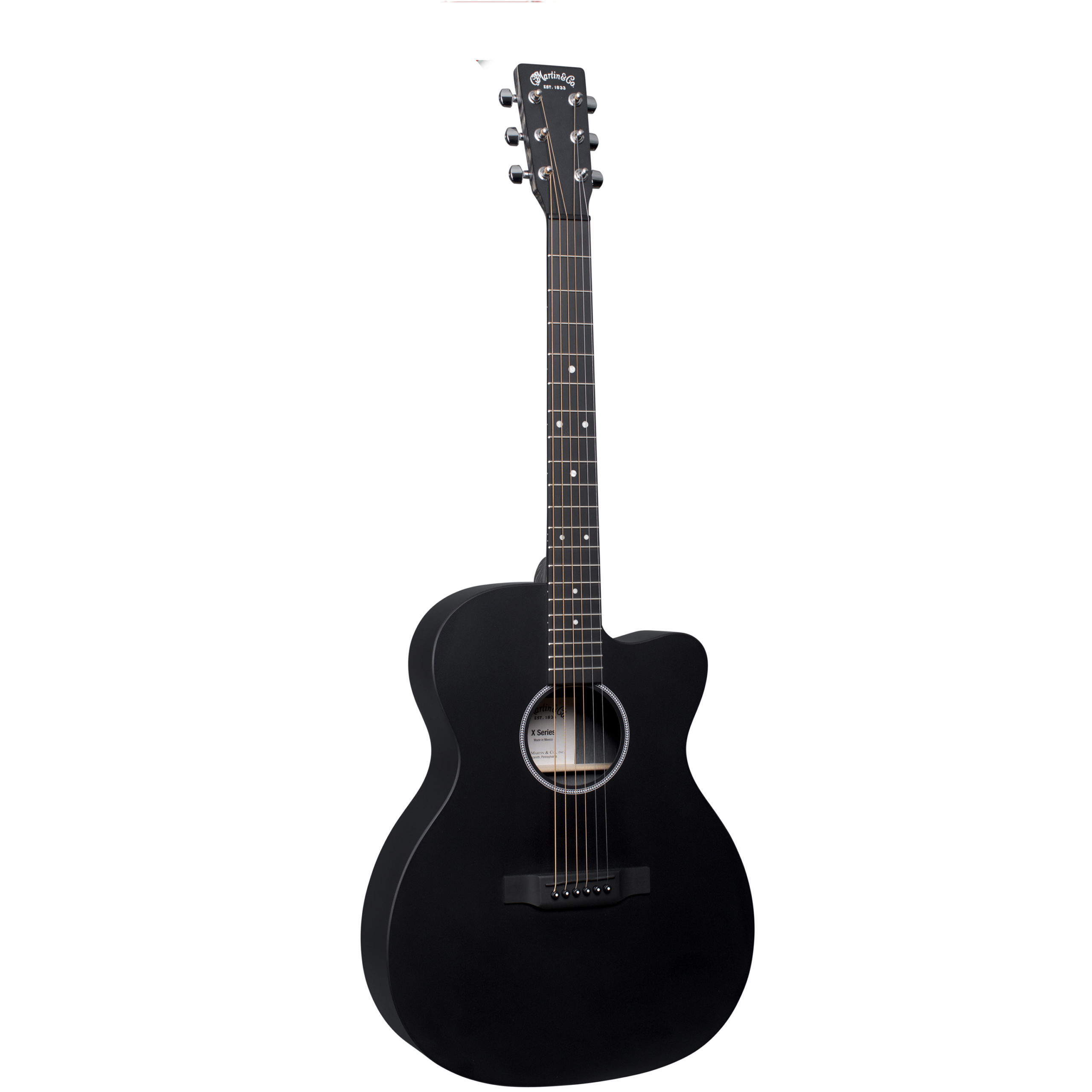 Martin OMC-X1E Black Guitar