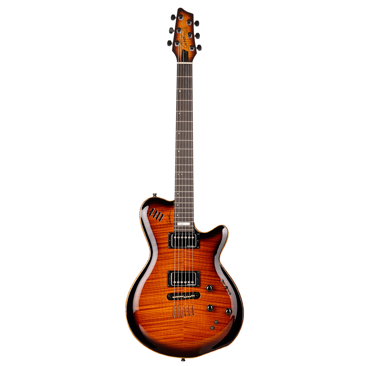 Godin 24087 LGX-SA Cognacburst Flame AA Electric Guitar