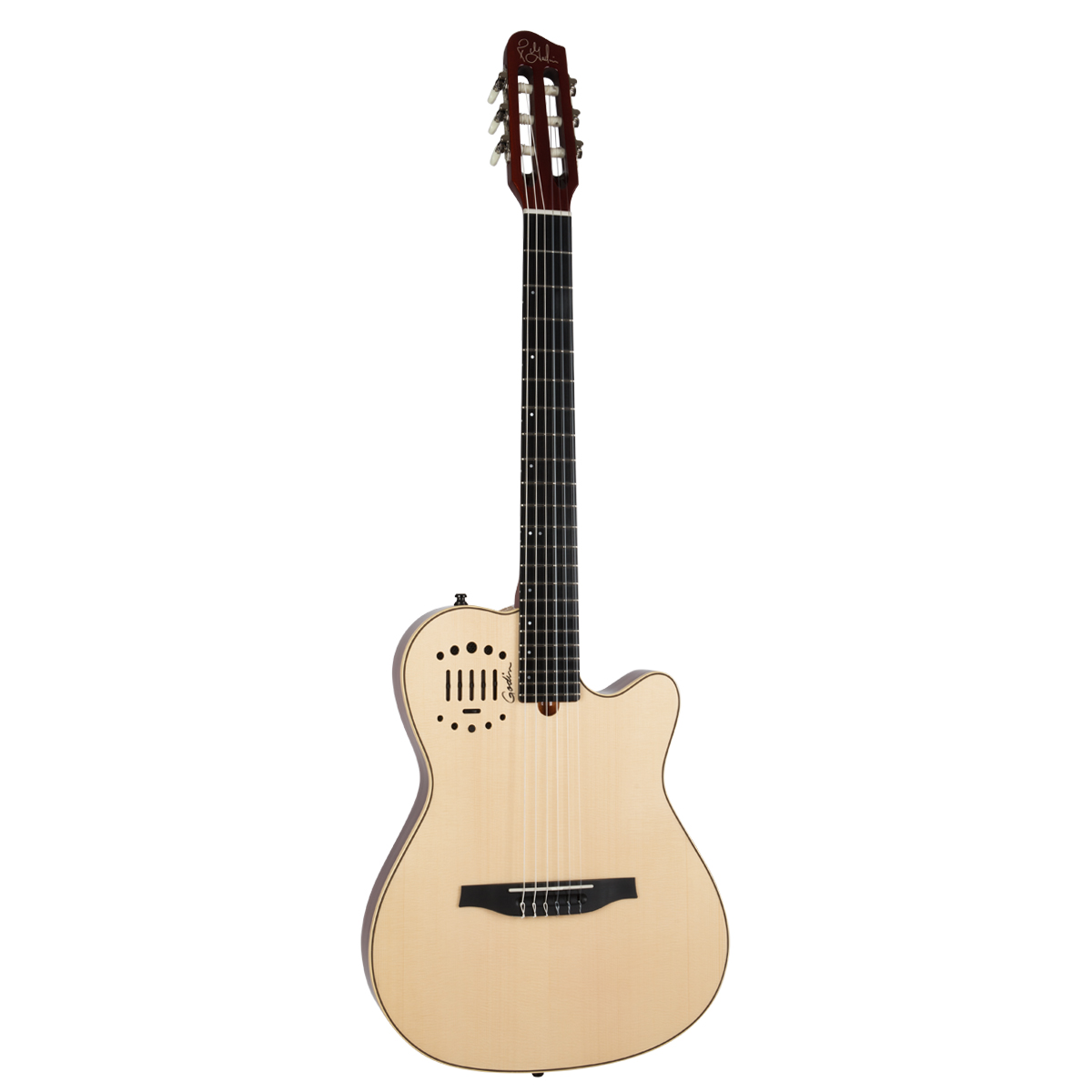 Godin 32266 Multiac Nylon Duet Acoustic Electric Guitar