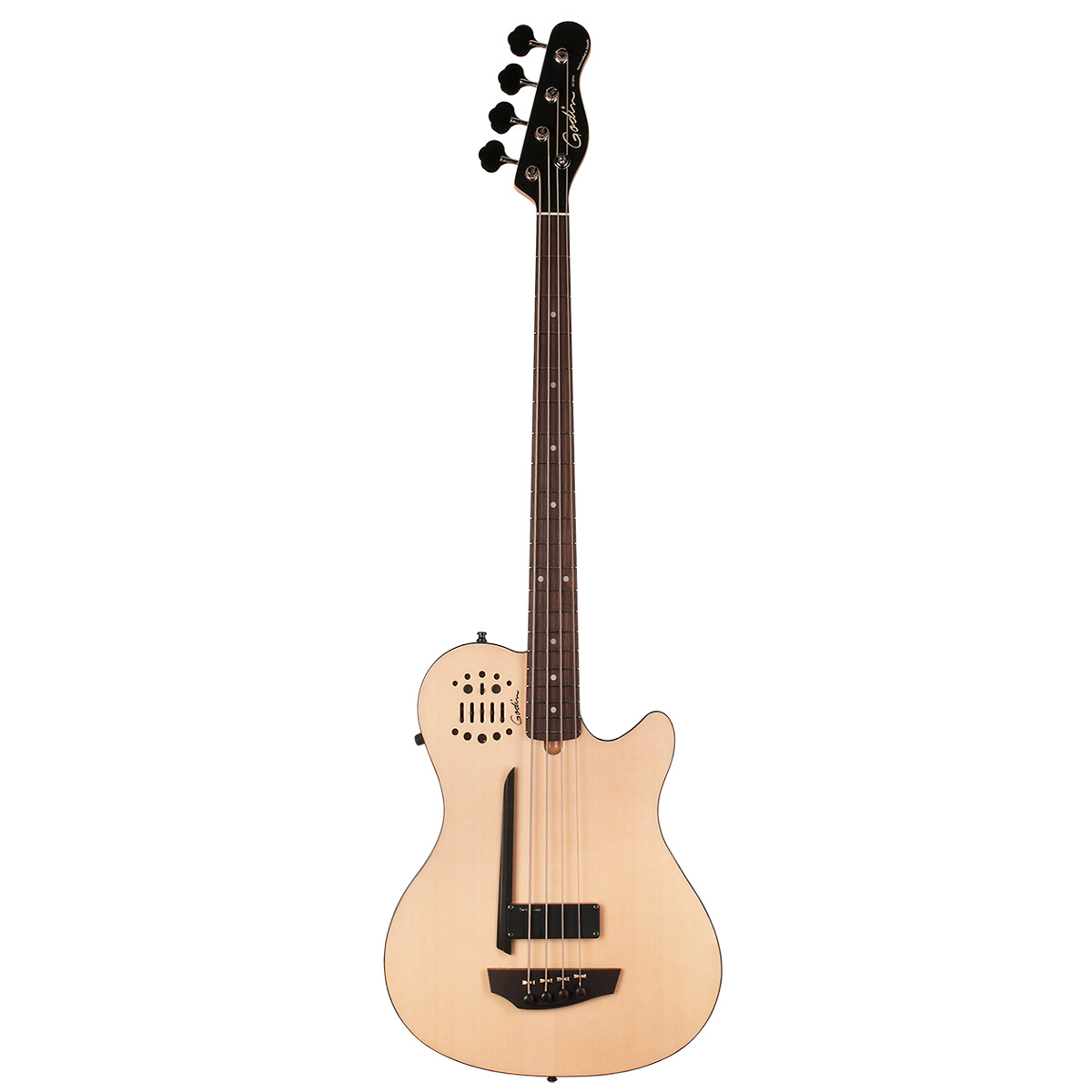 Godin 33652 A4 Fretted Acoustic Electric Bass Guitar