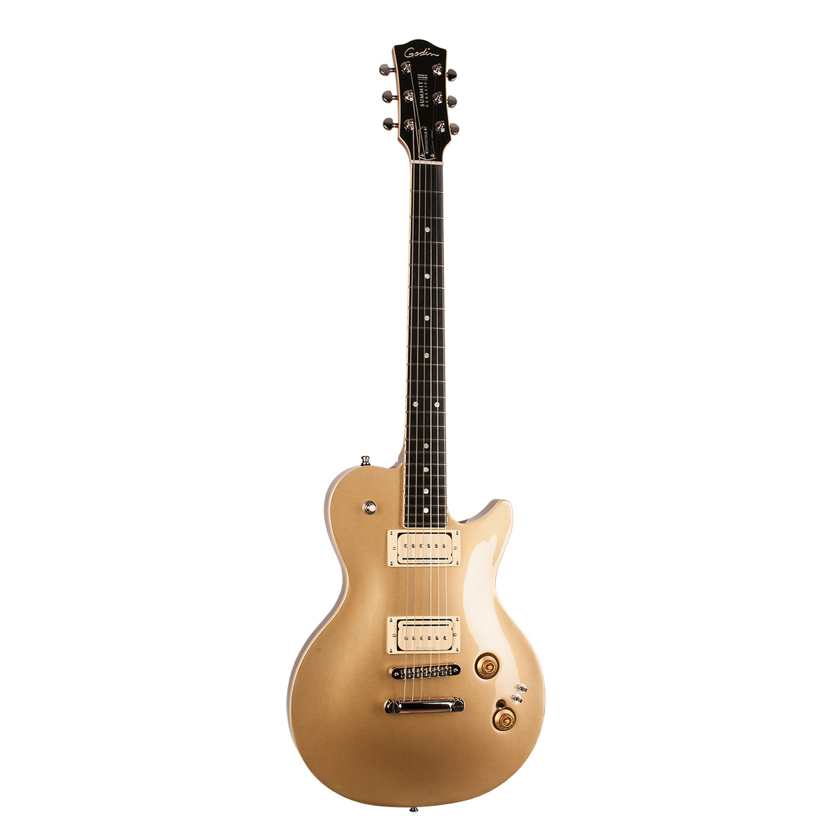 Godin 41176 Summit Classic CT Convertible Gold Electric Guitar