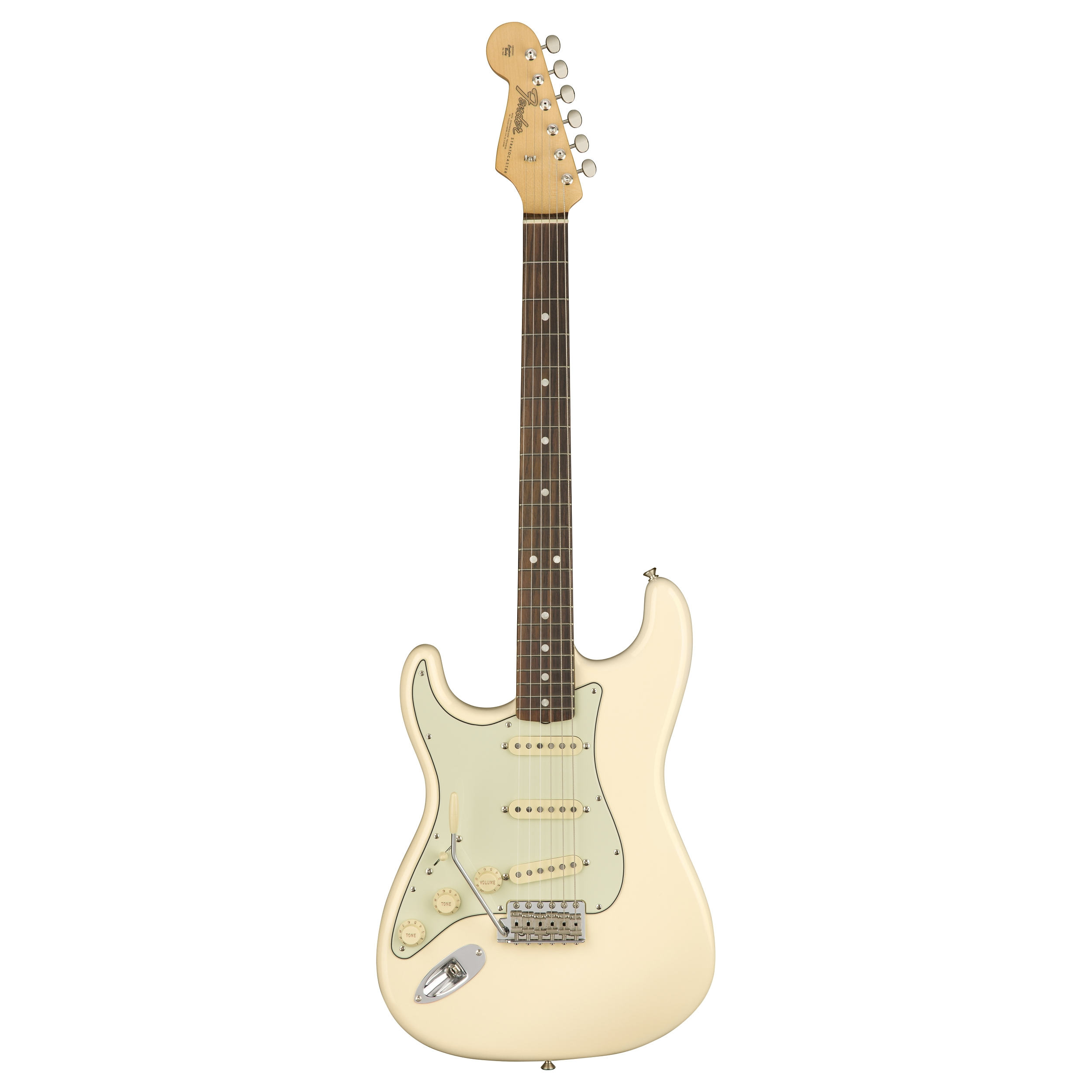 Fender  American Original ‘60s Stratocaster® Left-Hand, Rosewood Fingerboard, Olympic White