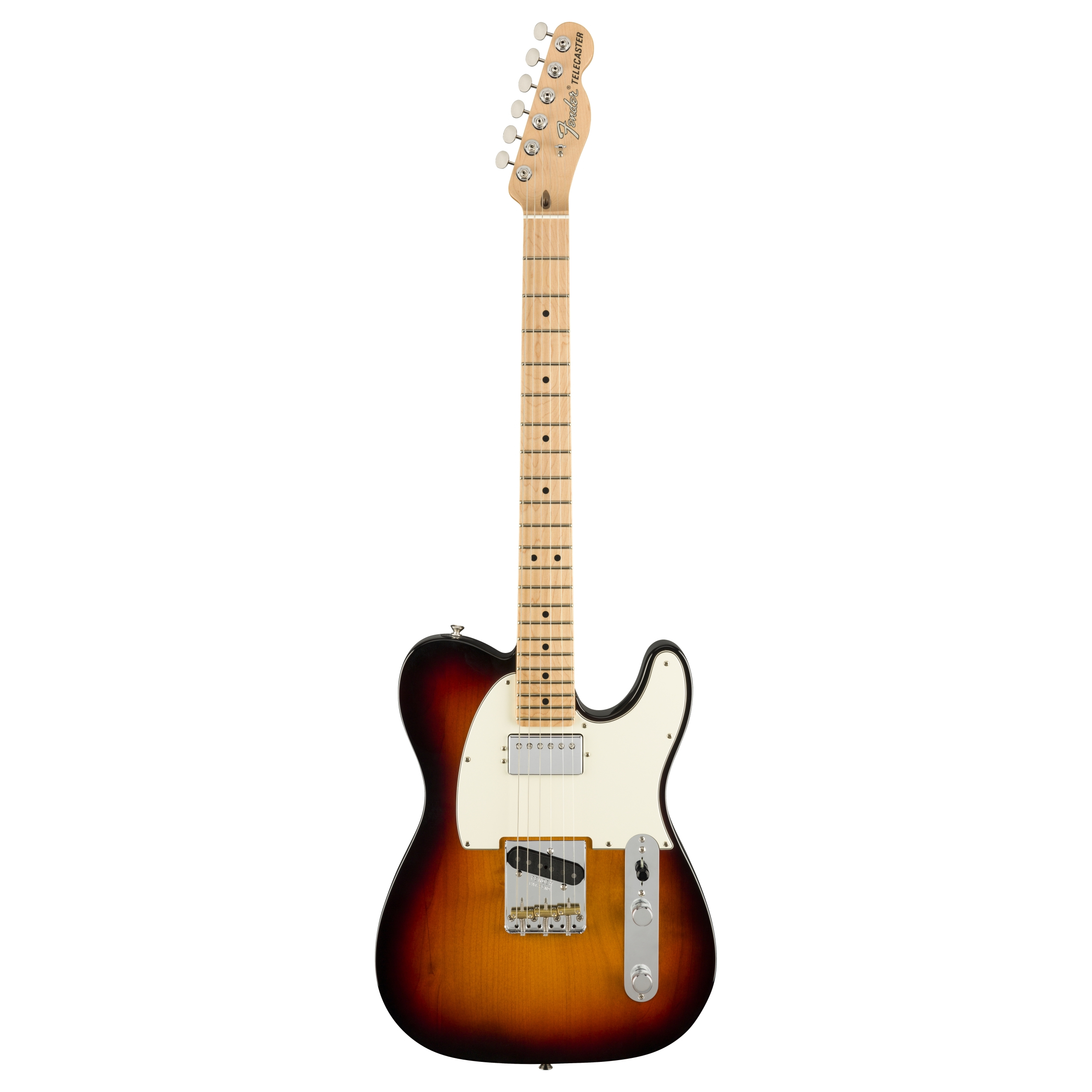 Fender American Performer Telecaster® with Humbucking, Maple Fingerboard, 3-Color Sunburst 