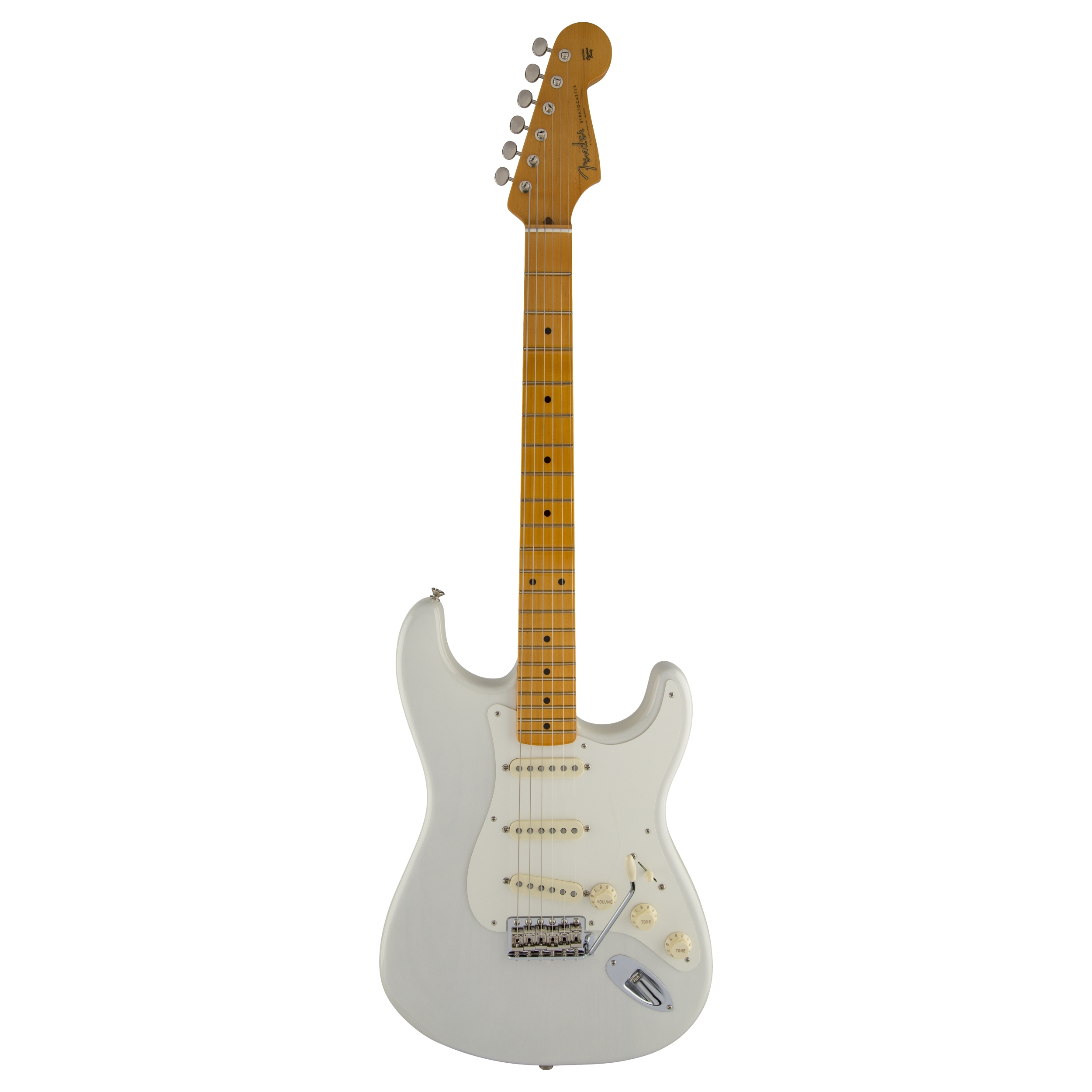 Fender Eric Johnson Stratocaster®, Maple Fingerboard, White Blonde