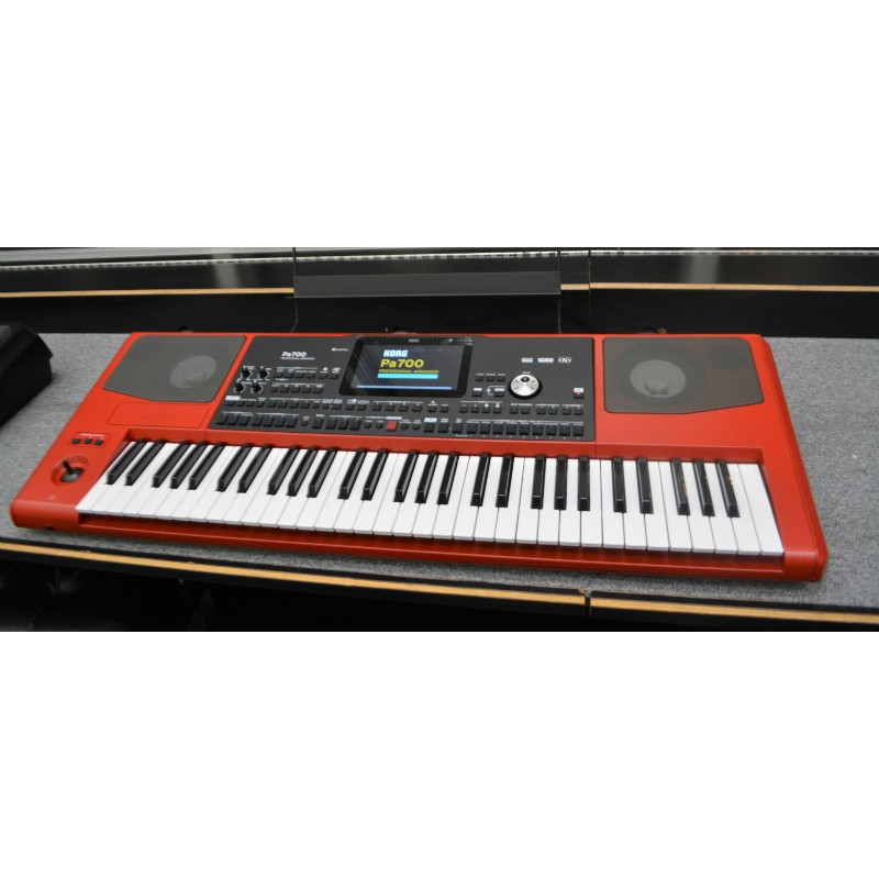 Korg PA700 Keyboard Red