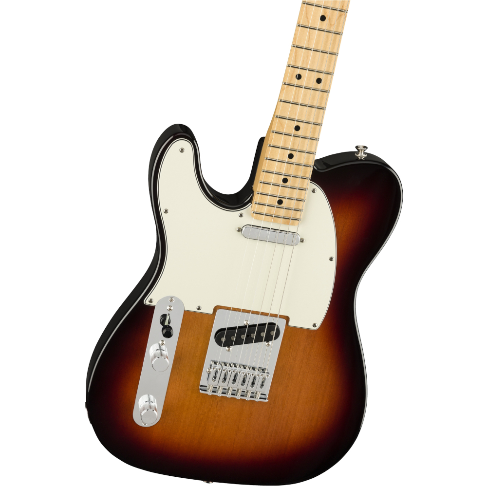 Fender Player Telecaster® Left-Handed, Maple Fingerboard, 3-Color Sunburst