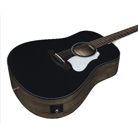 Seagull S6 Classic Black A/E Guitar