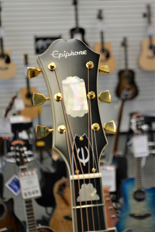 Epiphone Masterbuilt Excellente Acoustic Electric Guitar