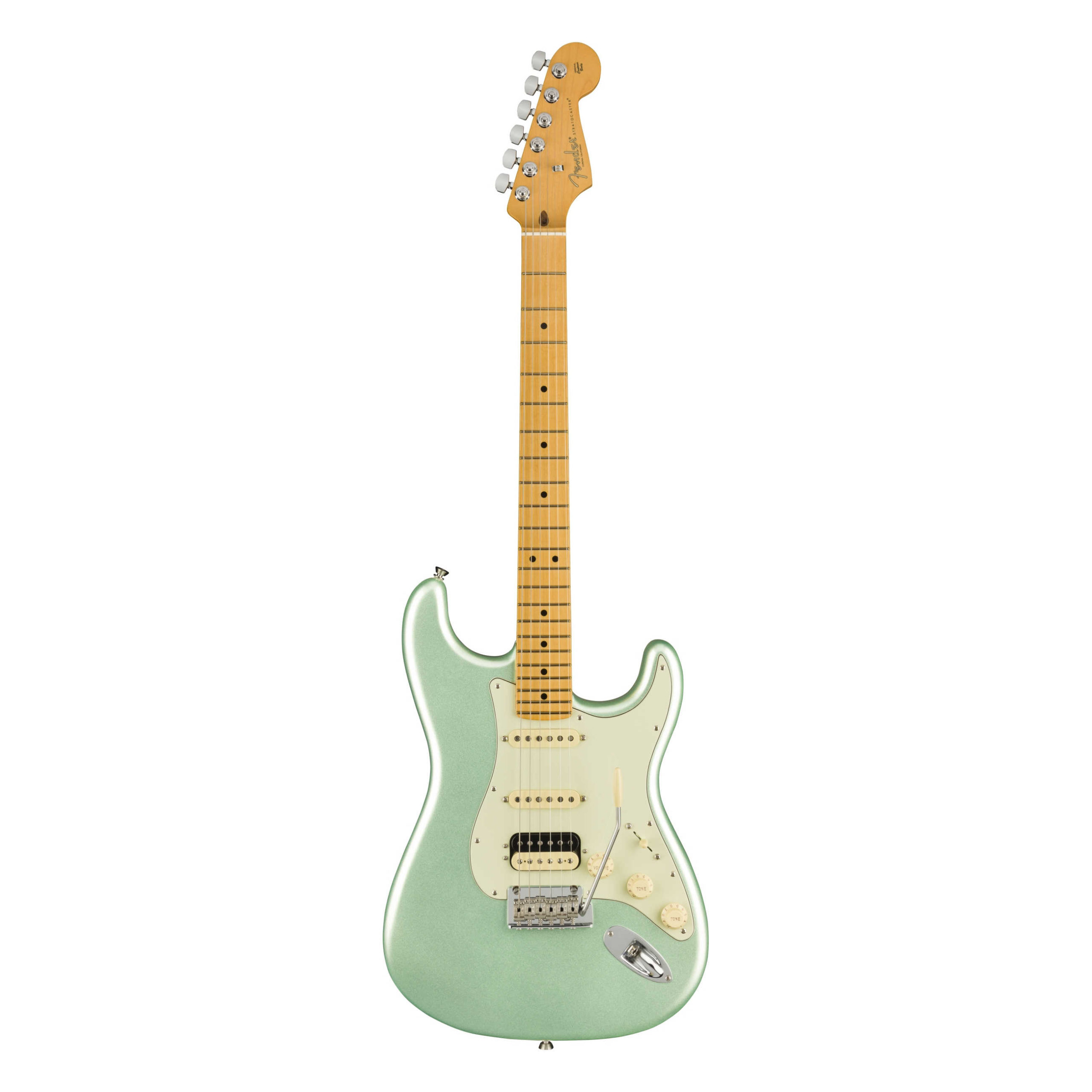 Fender American Professional II Stratocaster MN Mystic Surf Green w/Hardshell Case 