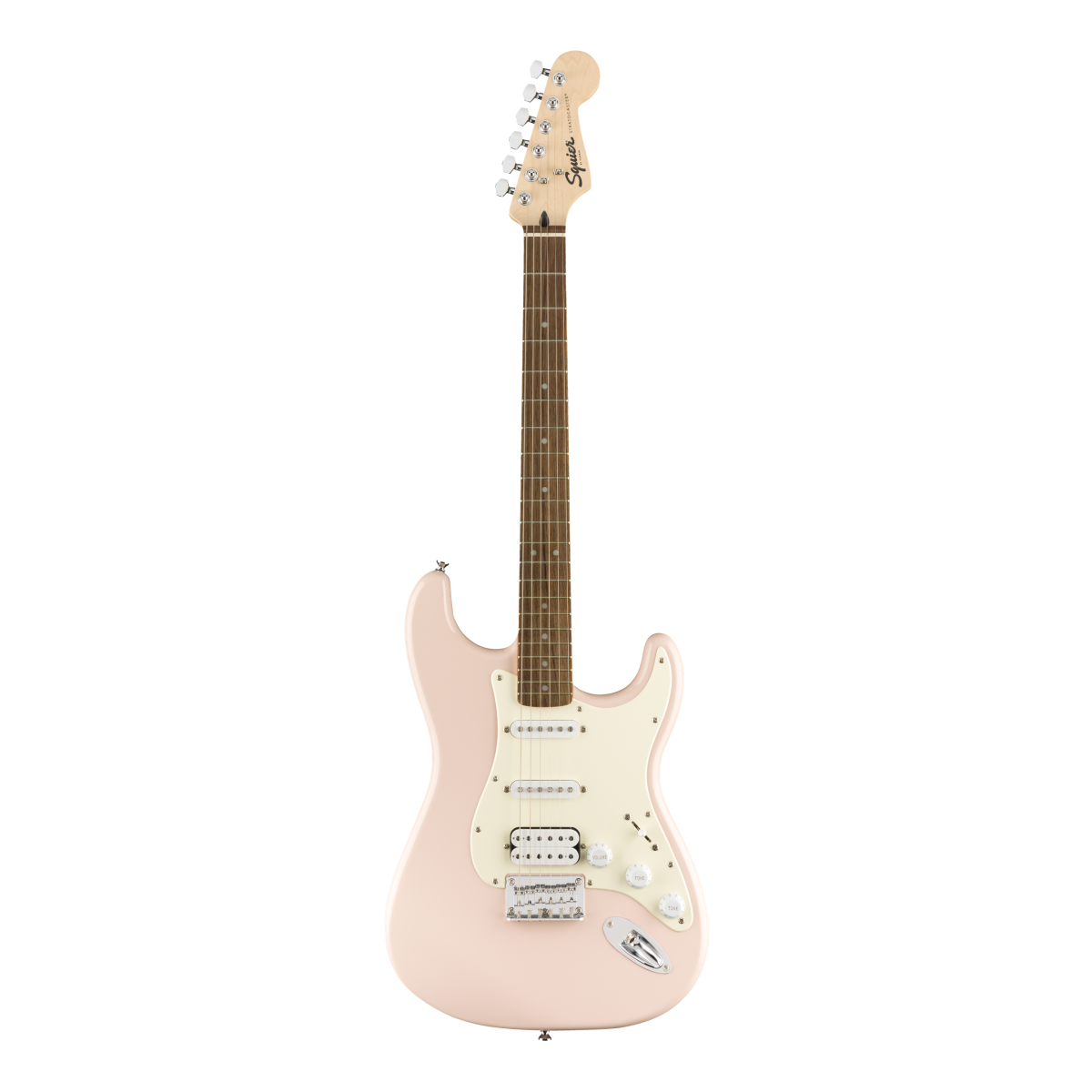 Squier  Bullet® Stratocaster® HT HSS, Laurel Fingerboard, Shell Pink