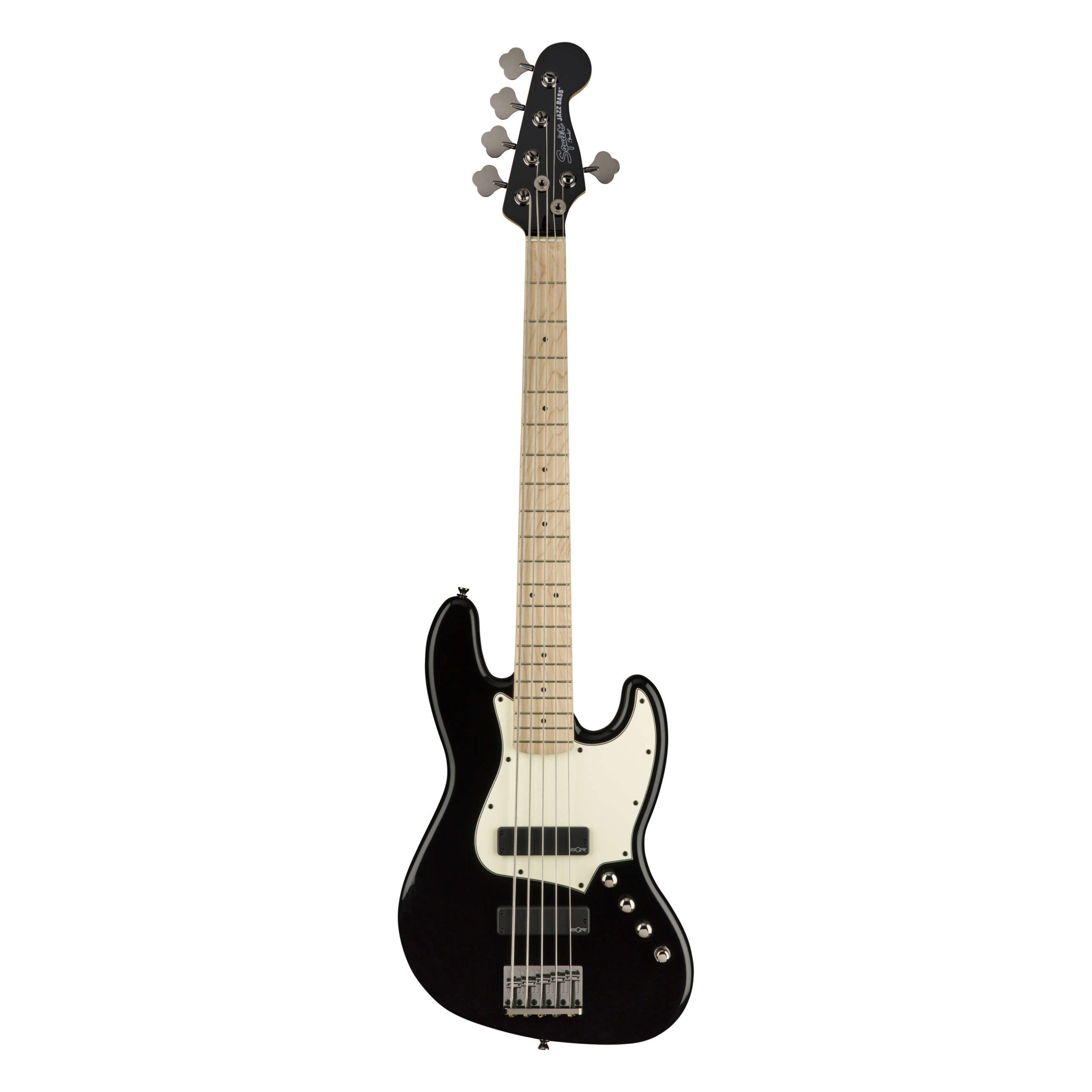 Squier Contemporary Active Jazz Bass® V HH, Maple Fingerboard, Black