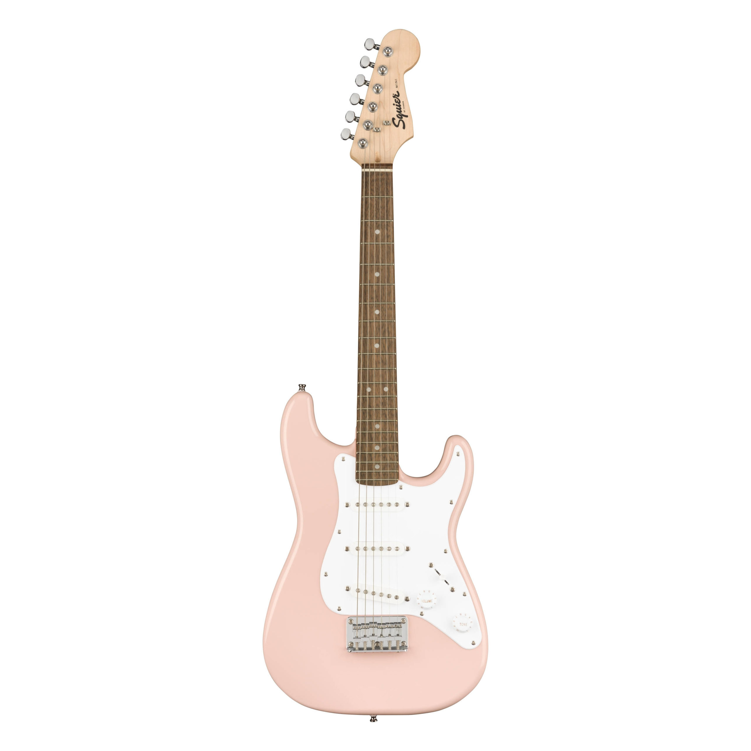 Squier Mini Stratocaster®, Laurel Fingerboard, Pink