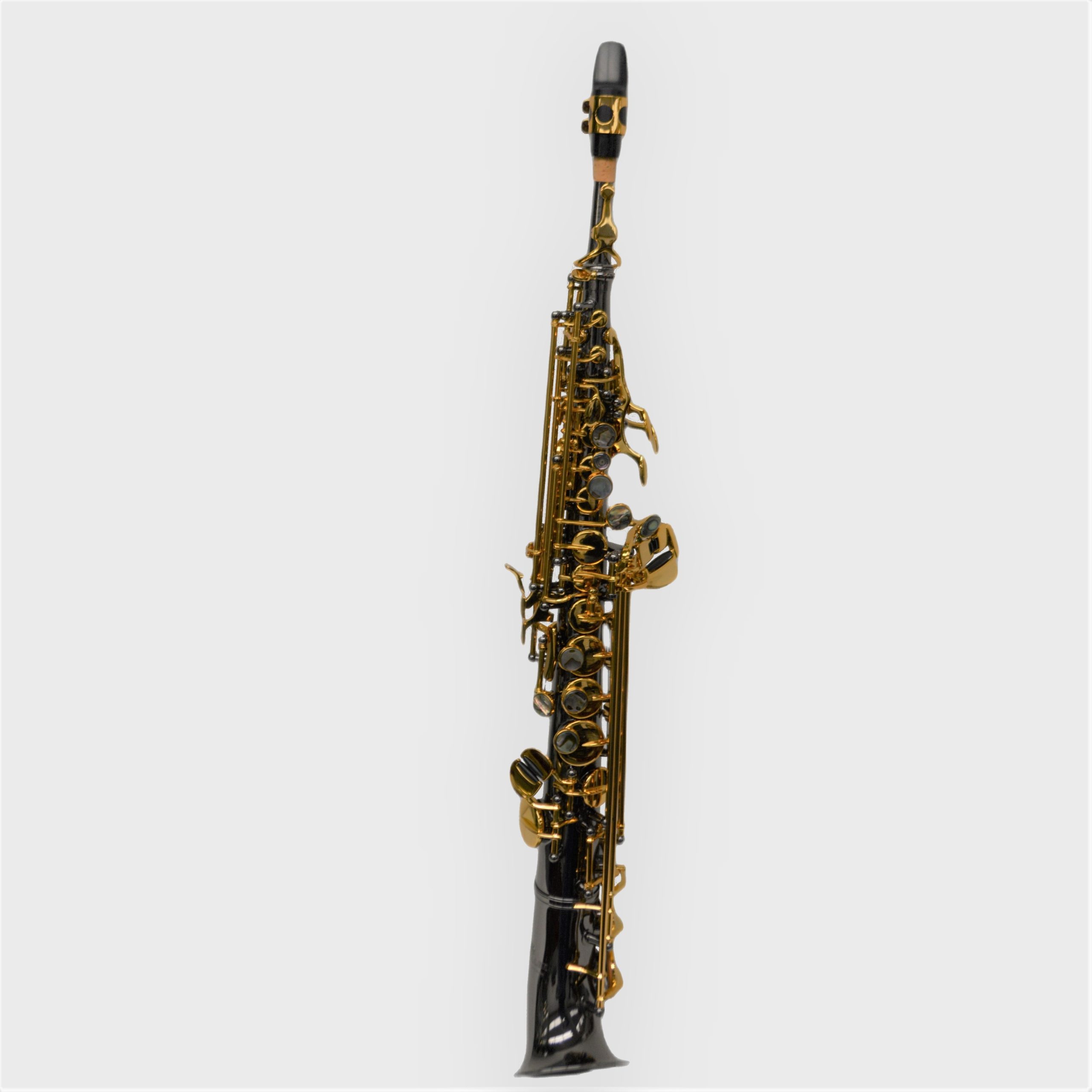 Schiller Elite V Semi Curved Soprano Saxophone Black/Gold