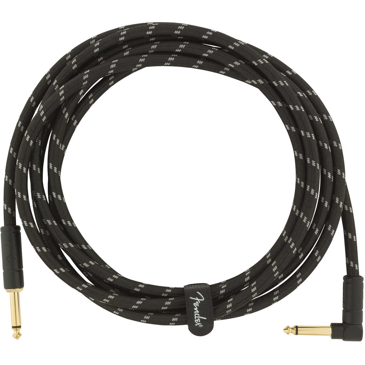 Fender Deluxe Series Instrument Cable, 10 FT, Black Tweed