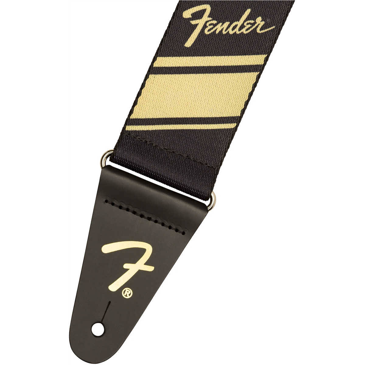 Fender® Nylon Competition Stripe Strap, Gold