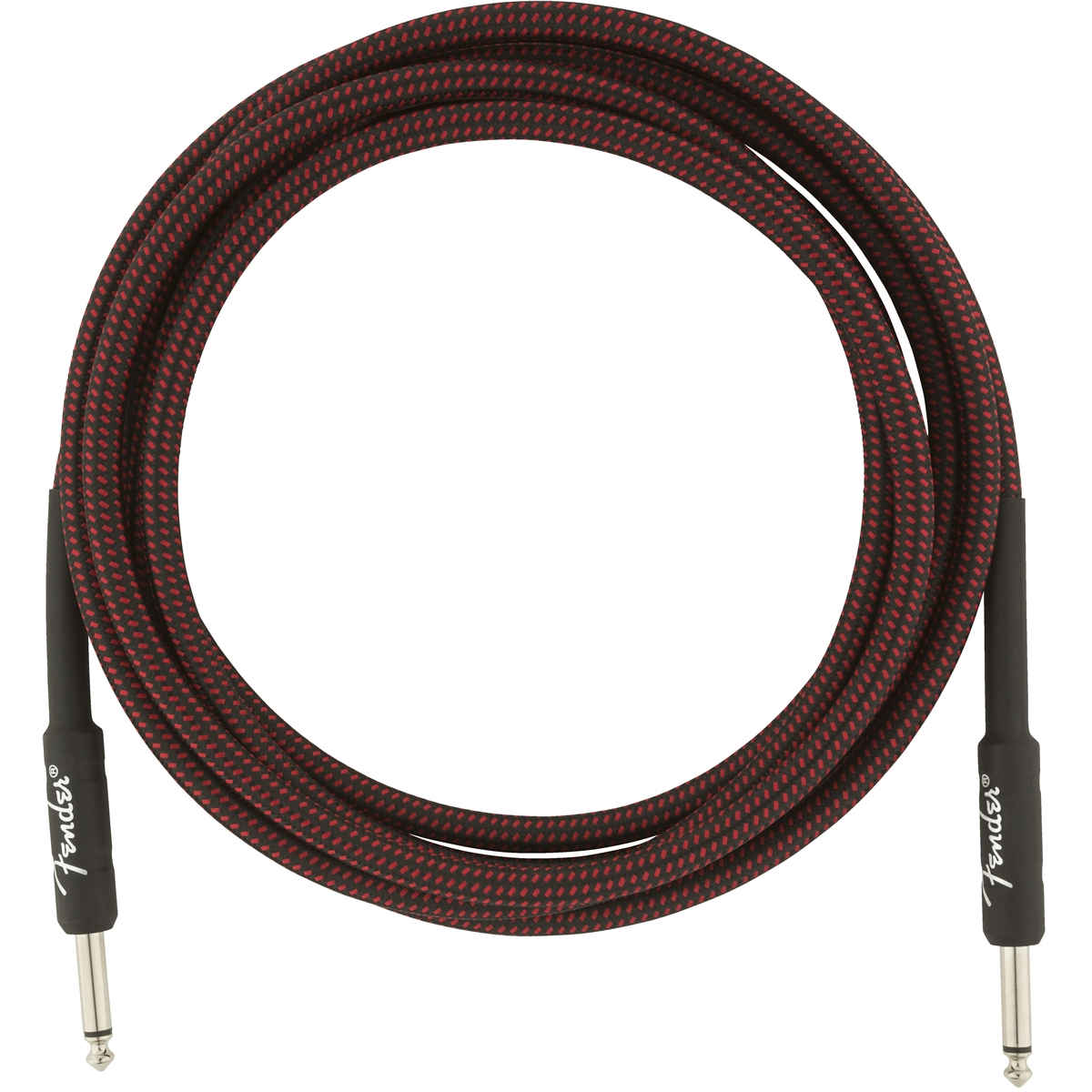 Fender Professional Series Instrument Cable 10 FT, Red Tweed