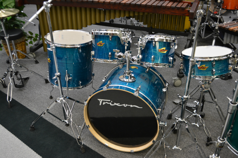 Trixon Solist 5 Piece Drumset - Ocean Blue