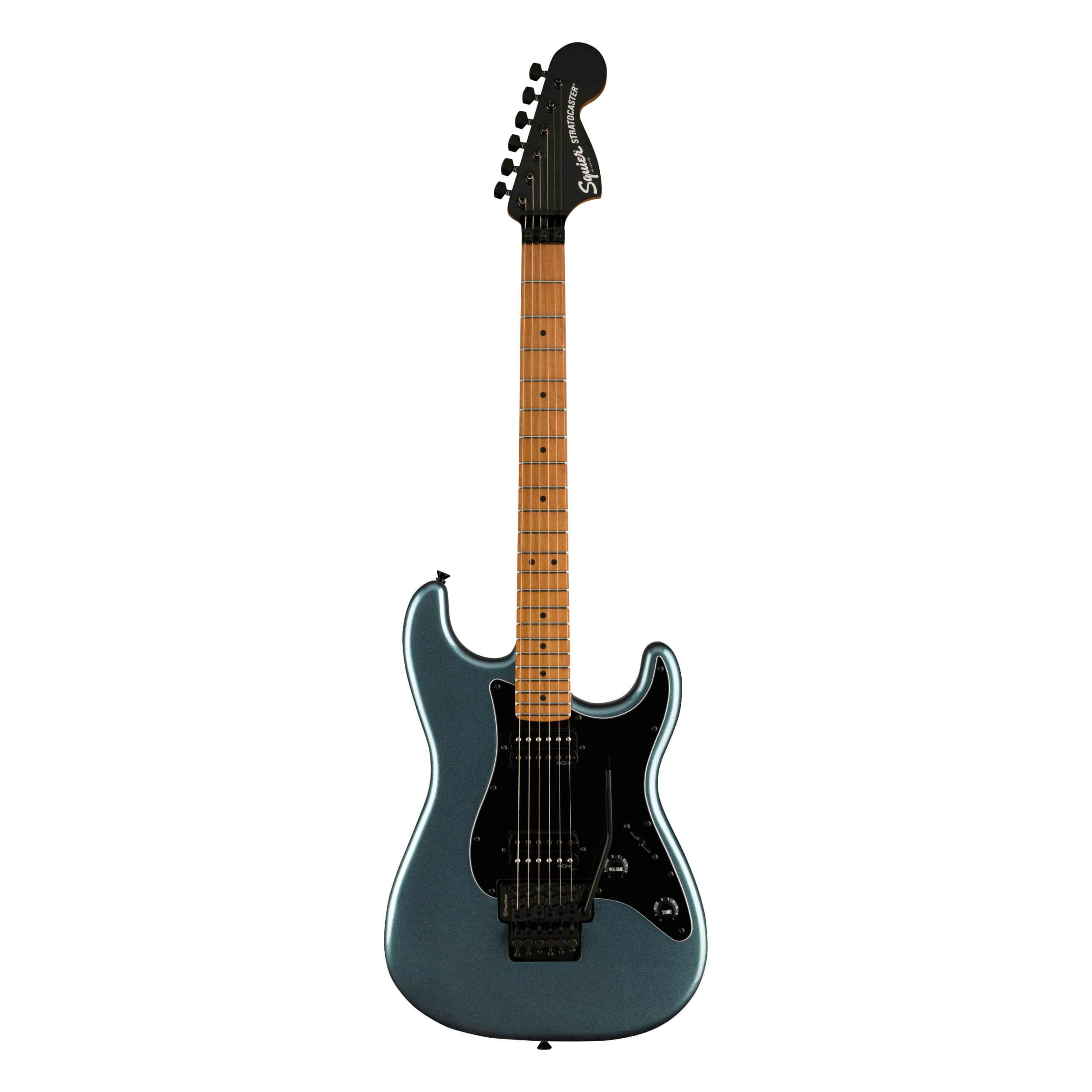Squier Contemporary Stratocaster® Special HH FR, Roasted Maple Fingerboard, Gun Metal Metalic