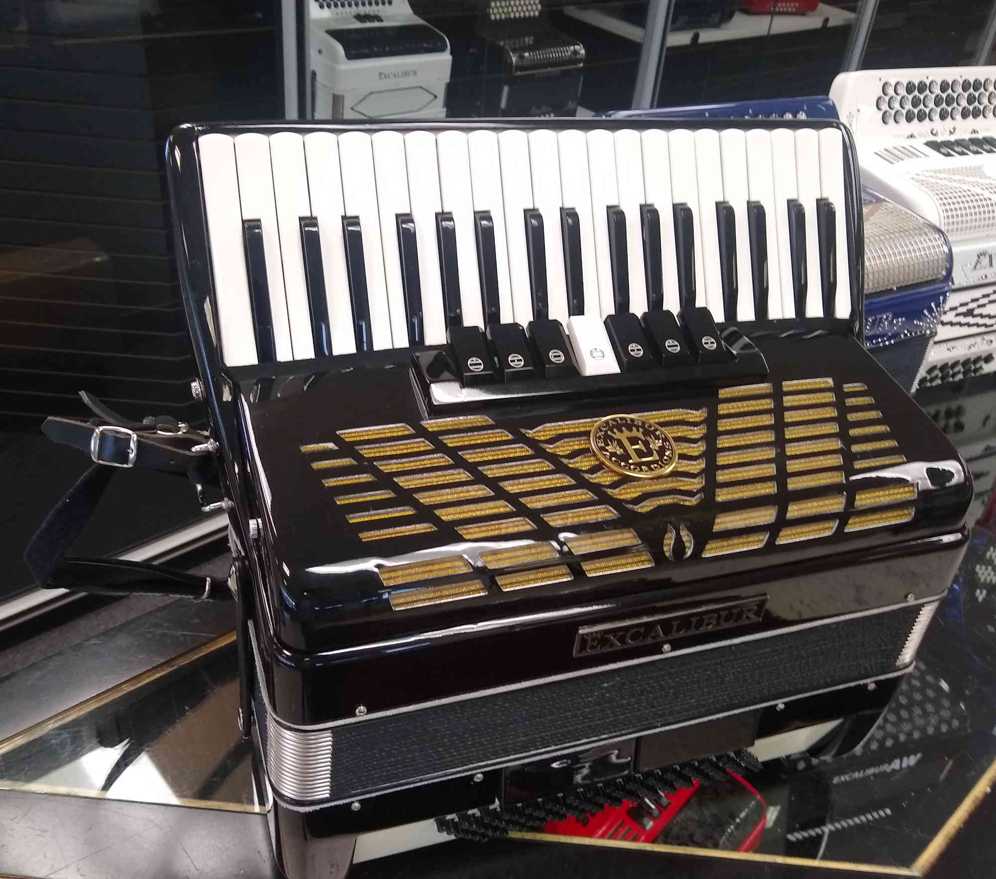 Excalibur Imperial 96 Bass Piano Accordion