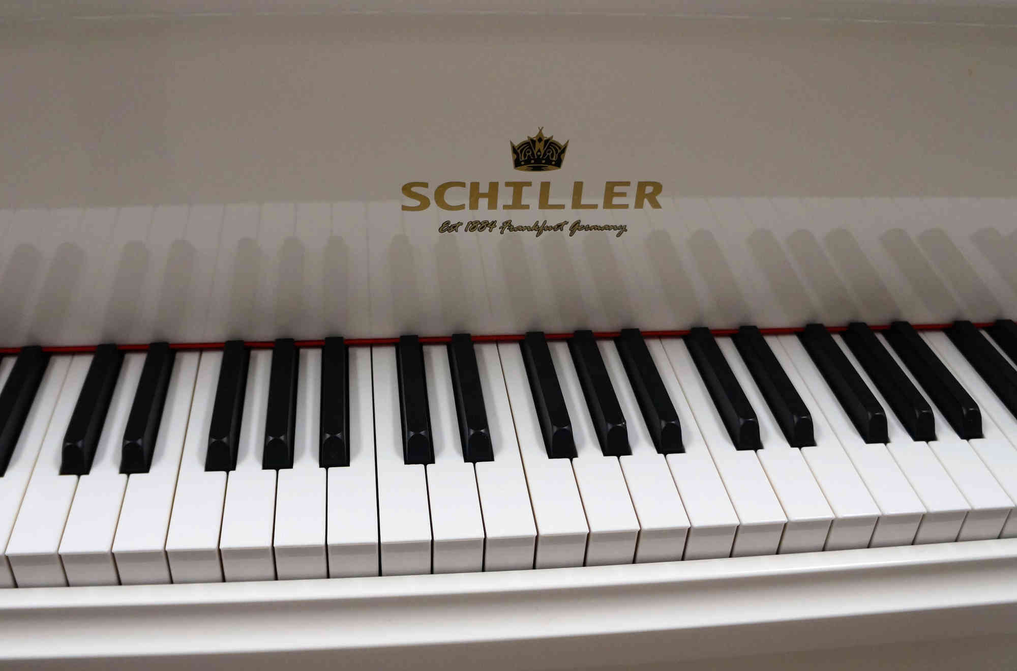 Schiller Serenity Grand 5'8 Model White Polish