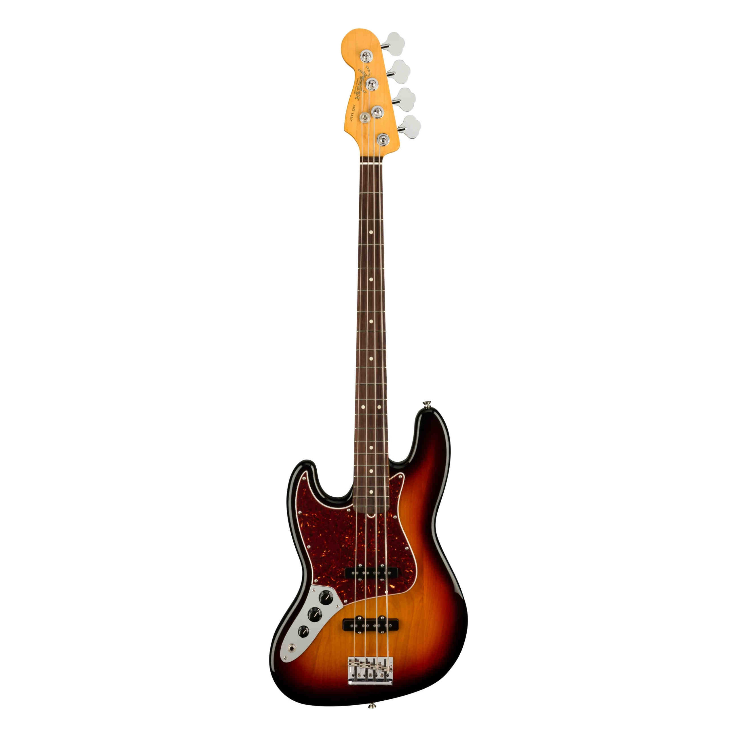 Fender American Professional II Jazz Bass® Left-Hand, Rosewood Fingerboard, 3-Color Sunburst