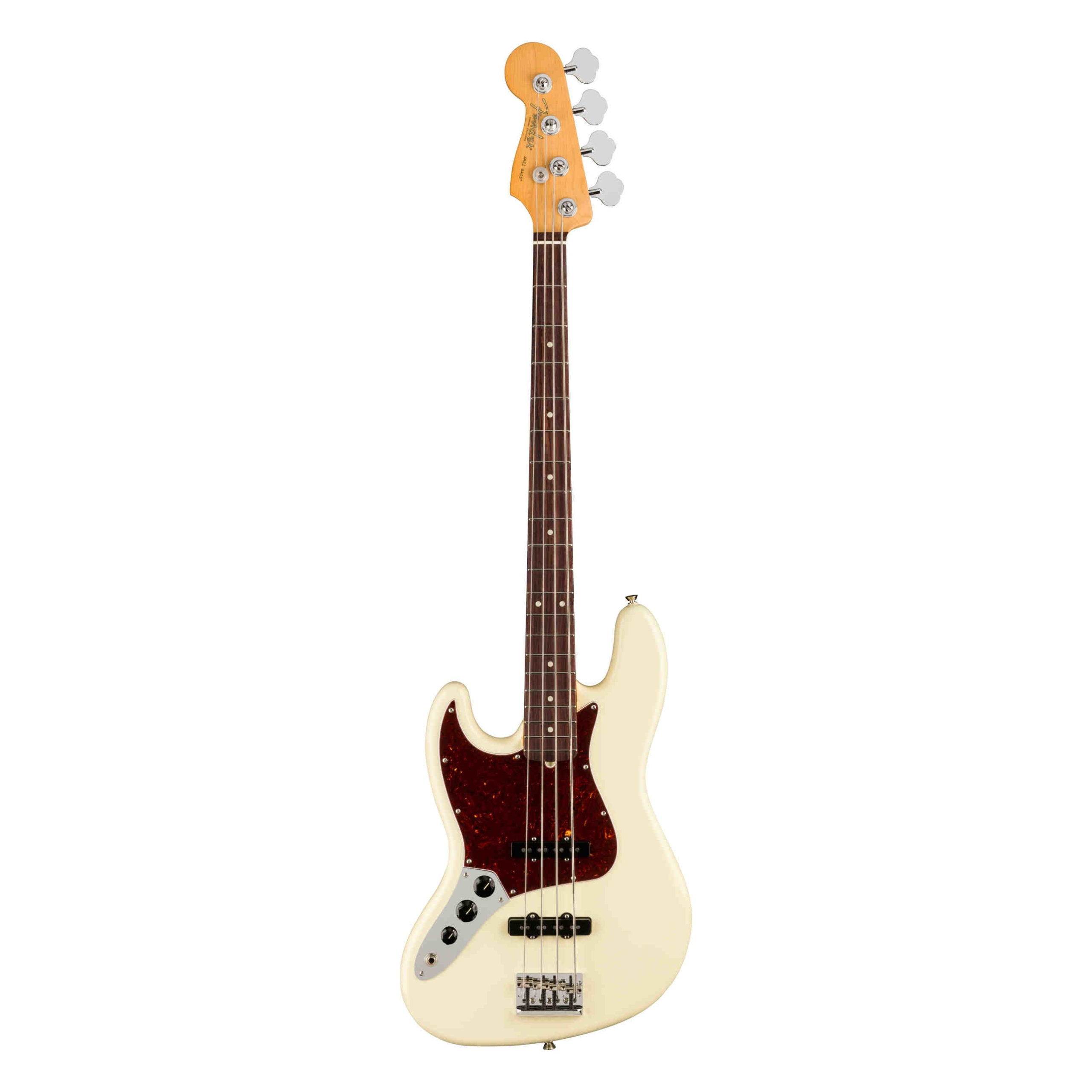 Fender American Professional II Jazz Bass® Left-Hand, Maple Fingerboard, Olympic White