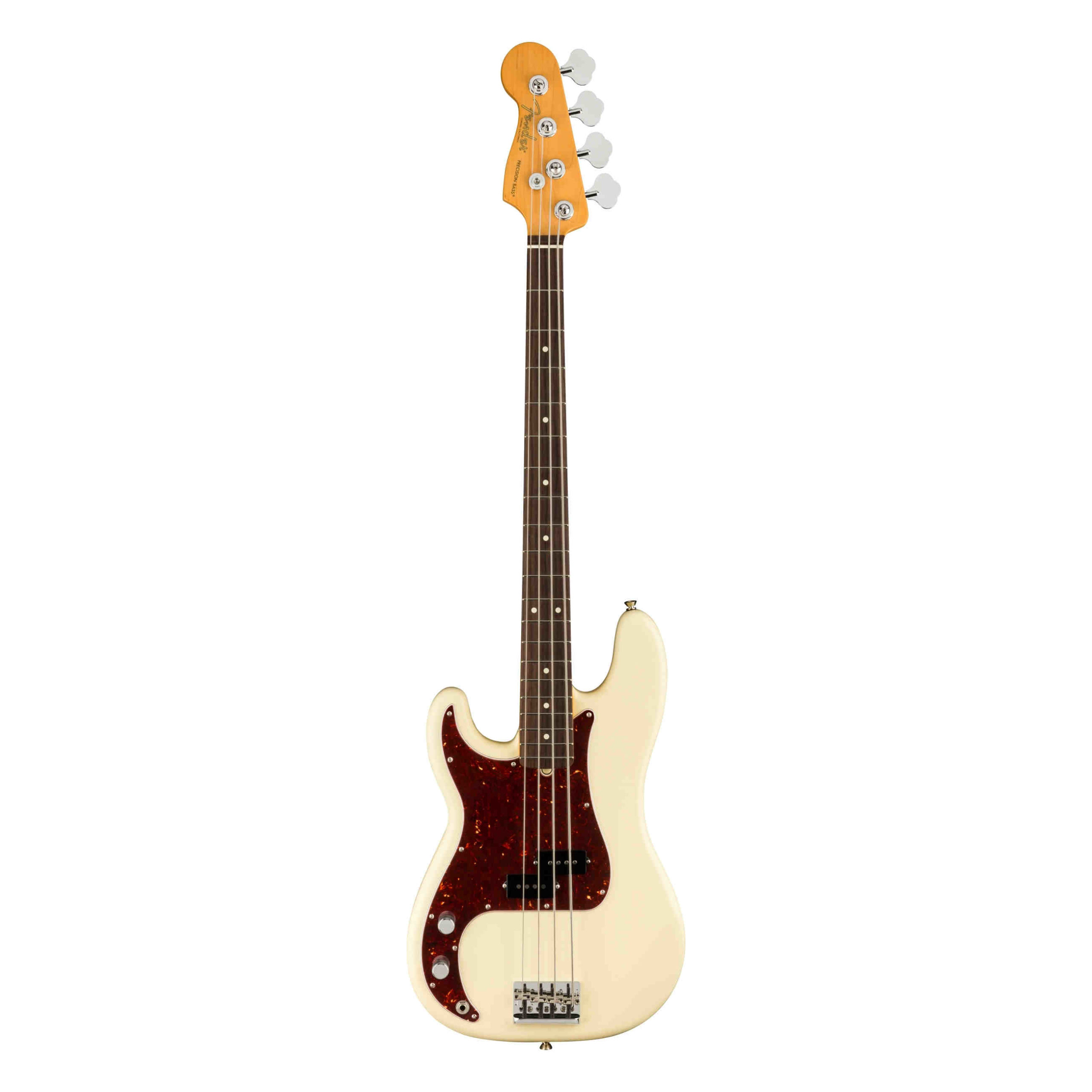 Fender American Professional II Precision Bass® Left-Hand, Rosewood Fingerboard, Olympic White