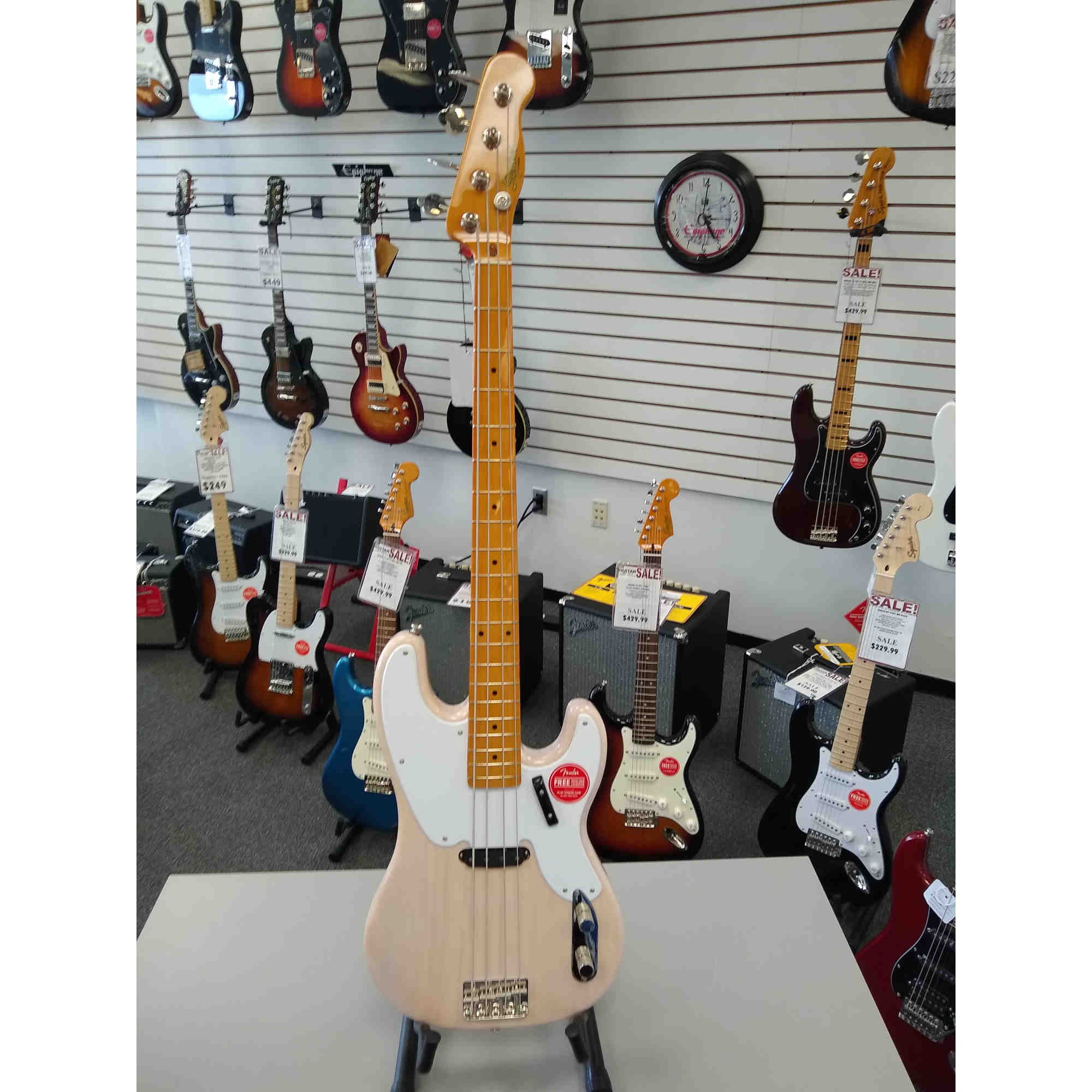 Squier Classic Vibe 50'S Bass White Blonde