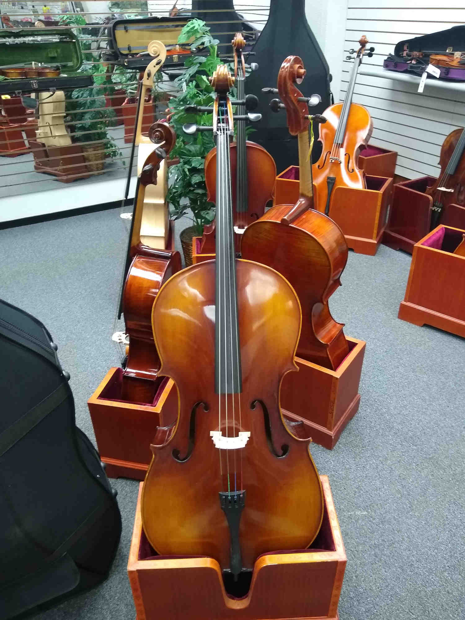Vienna Strings Hamburg Handcraft Cello Natural Spirit Varnish