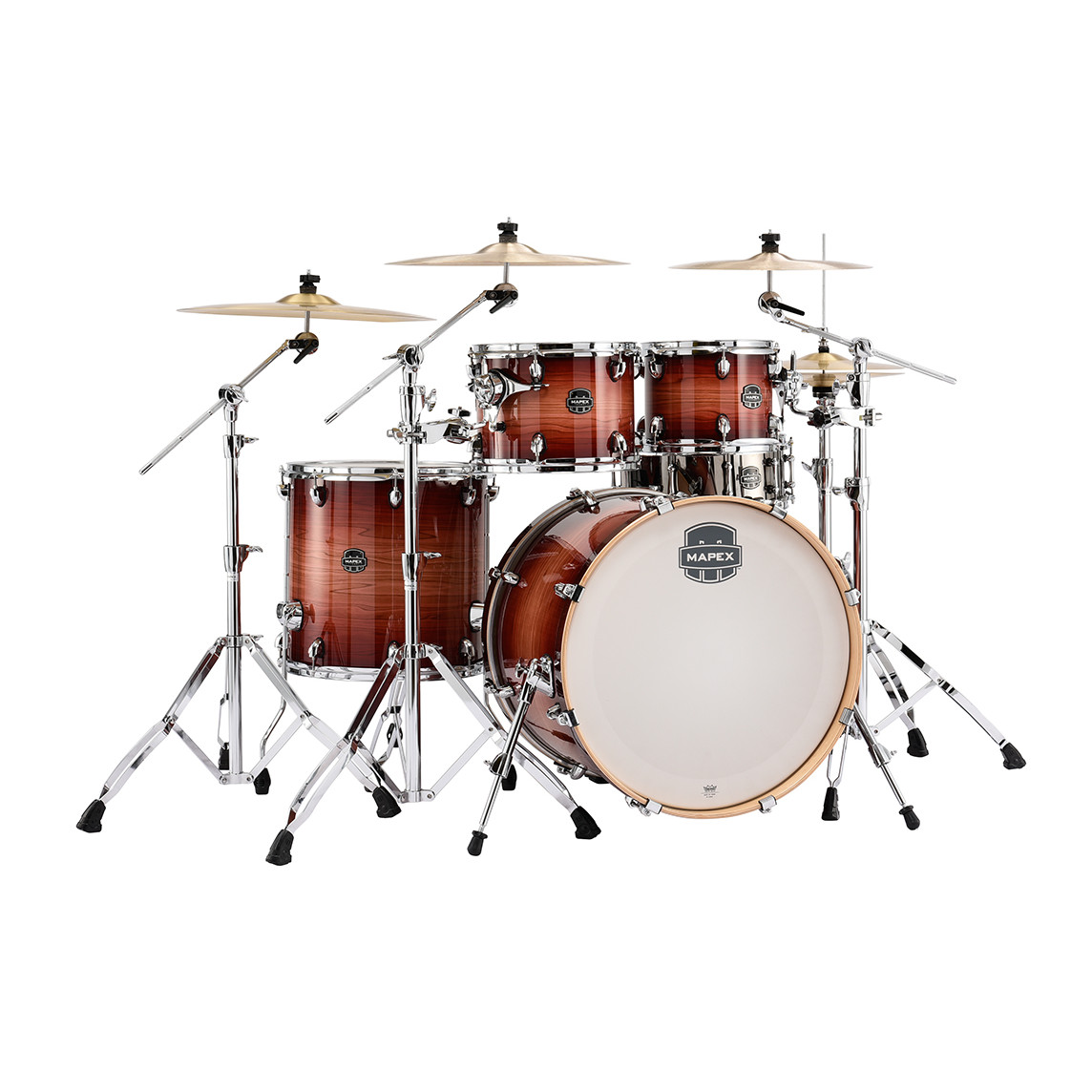 Mapex Armory 5-Piece Rock Shell Pack - Redwood Burst