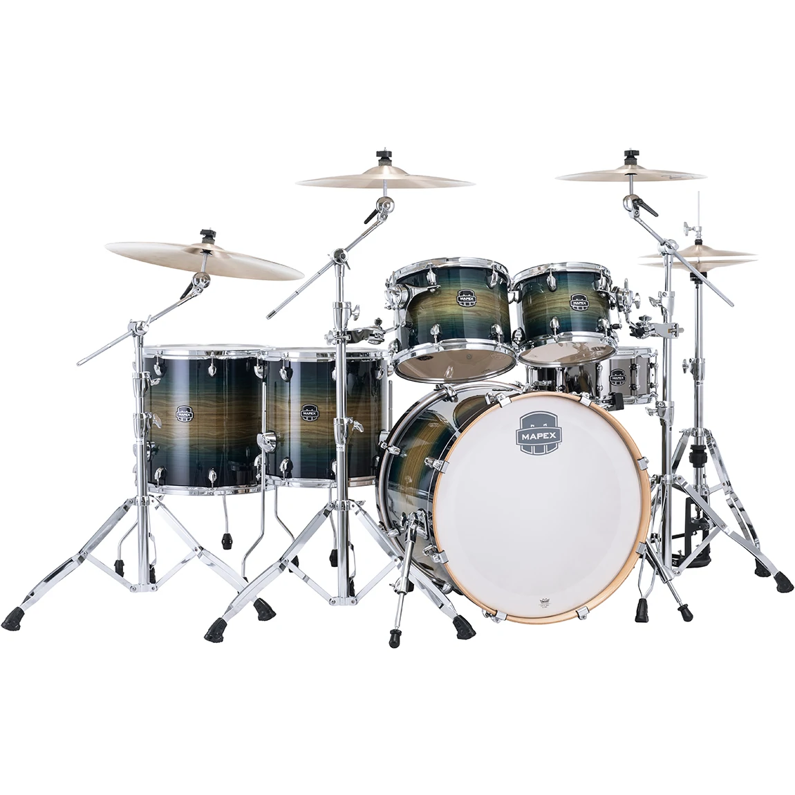Mapex Armory 6-Piece Studioease Fast Shell Pack - Rainforest Burst