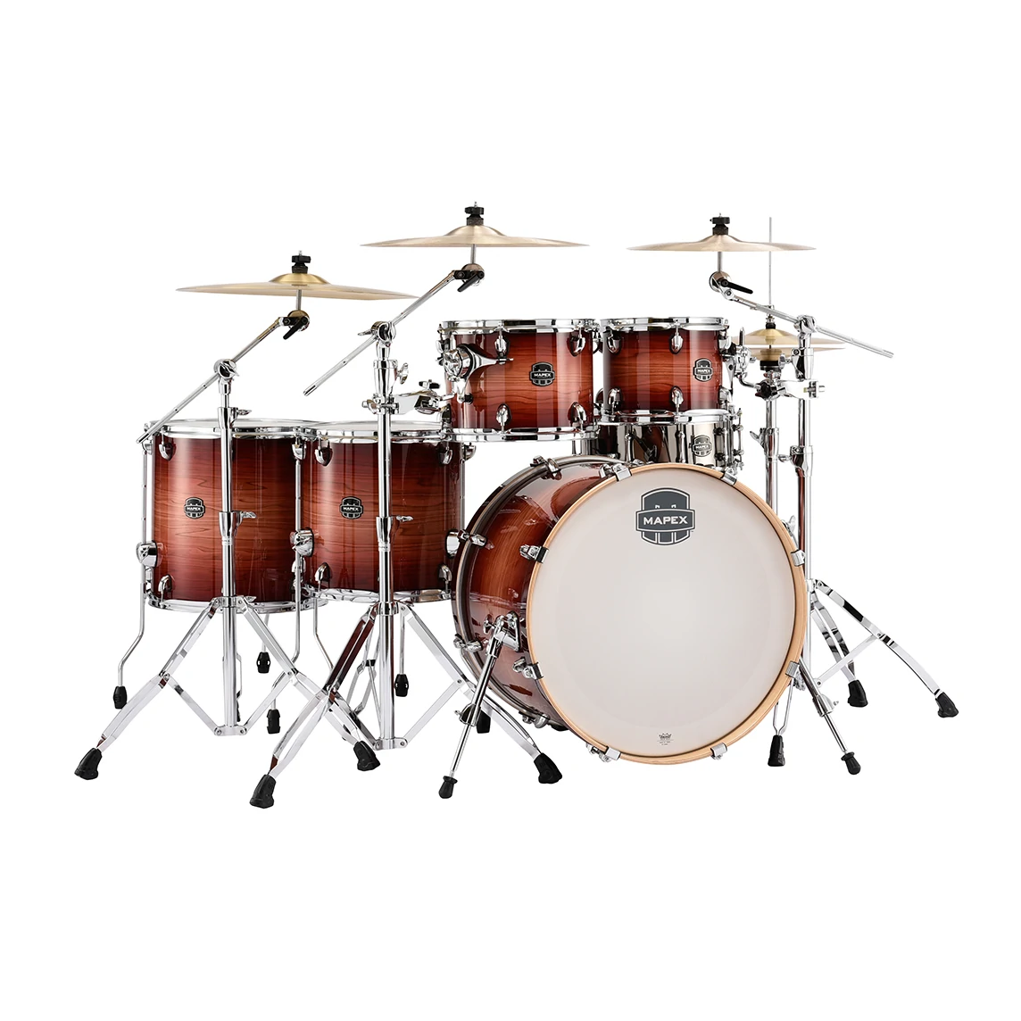 Mapex Armory 6-Piece Studioease Shell Pack - Redwood Burst