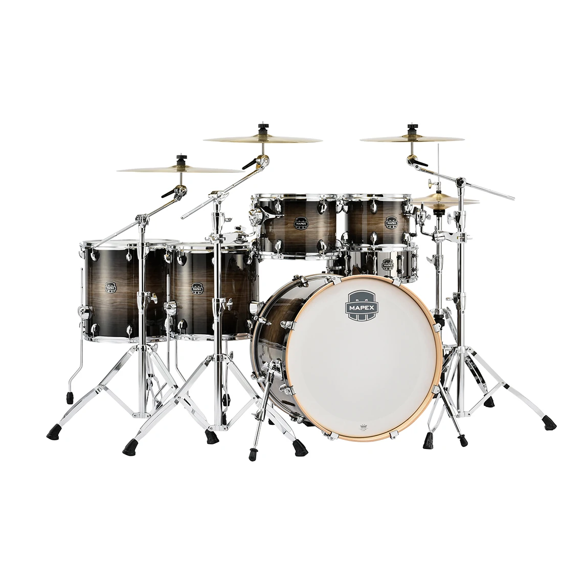 Mapex Armory 6-Piece Studioease Shell Pack - Black Dawn