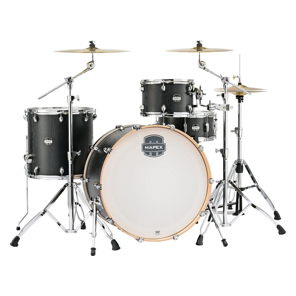 Mapex Mars 4-Piece Rock 24 Shell Pack - Nightwood 