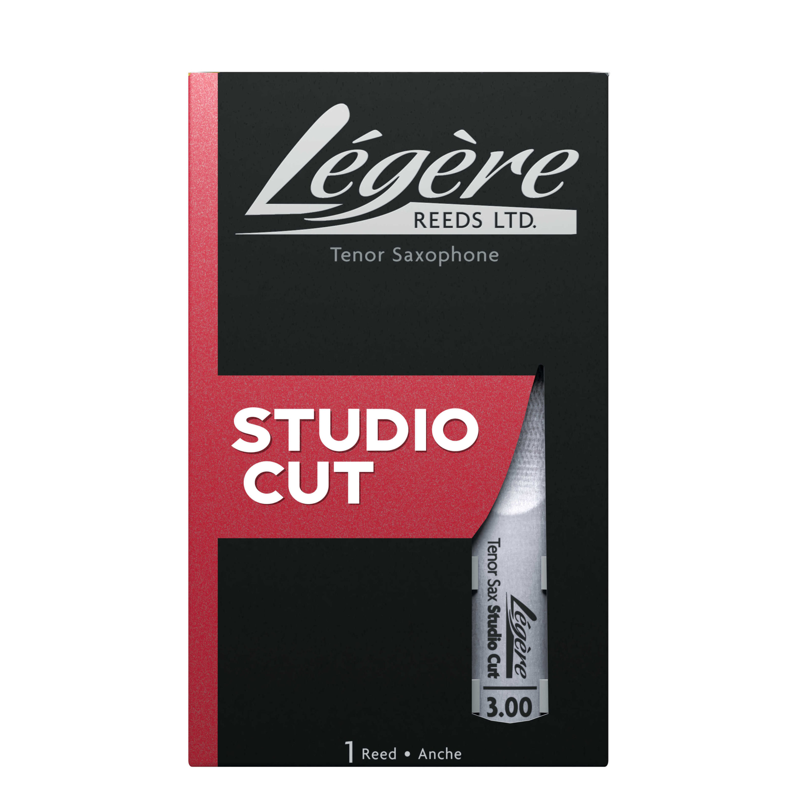 Legere Synthetic Studio Cut Tenor Saxophone Reed (Assorted Strengths)
