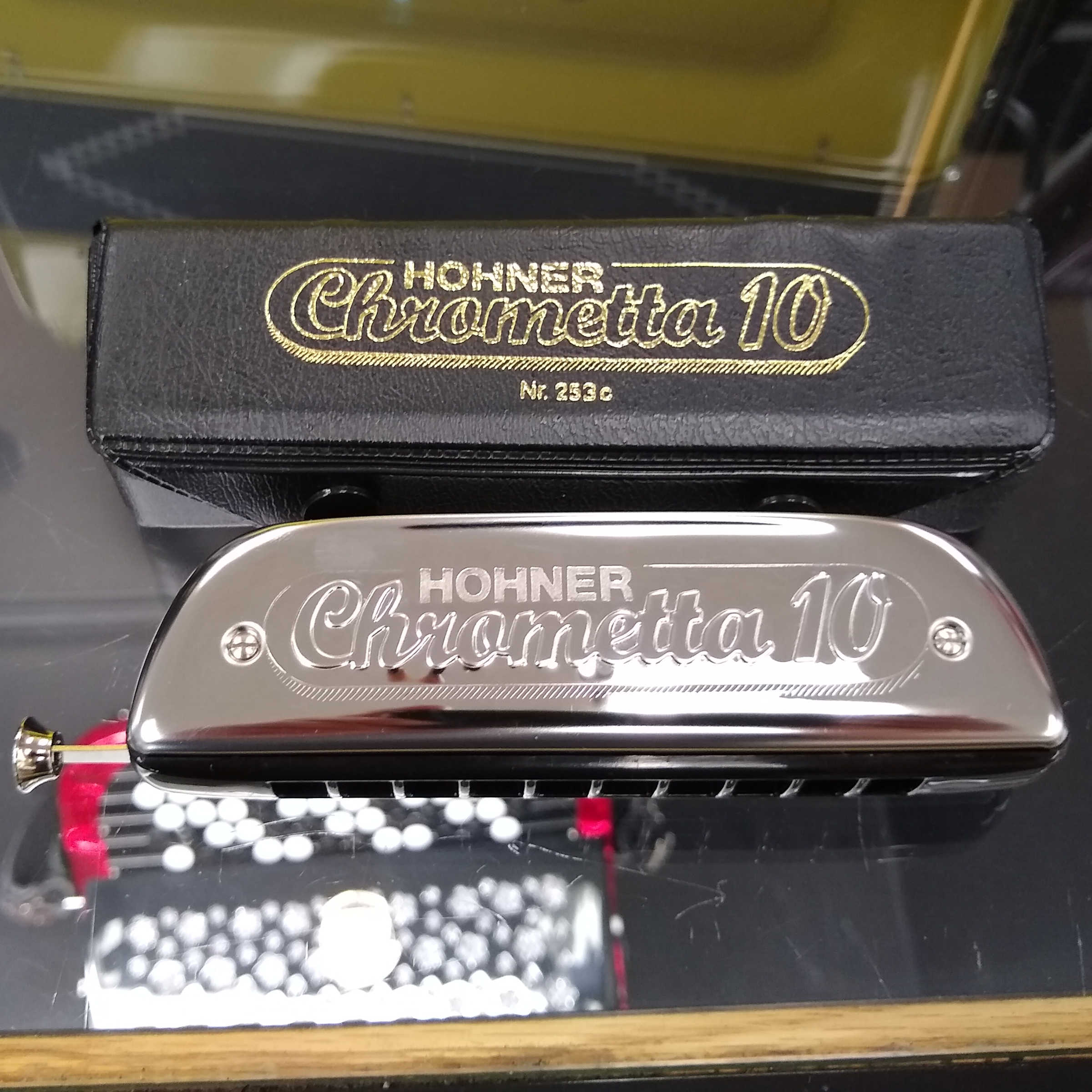 Hohner Chrometta 10 Harmoncia