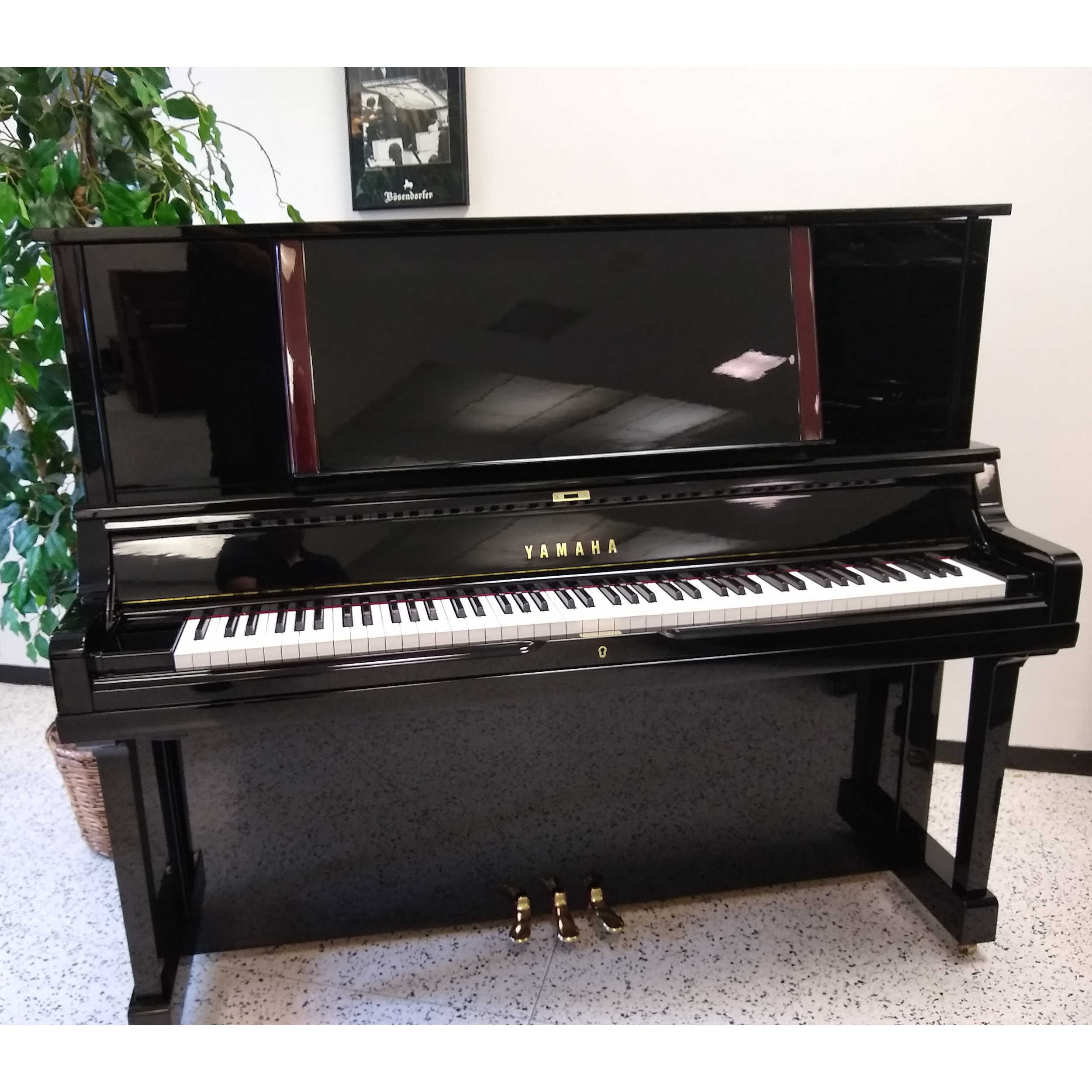 Yamaha U5 Upright Piano - Black Polish