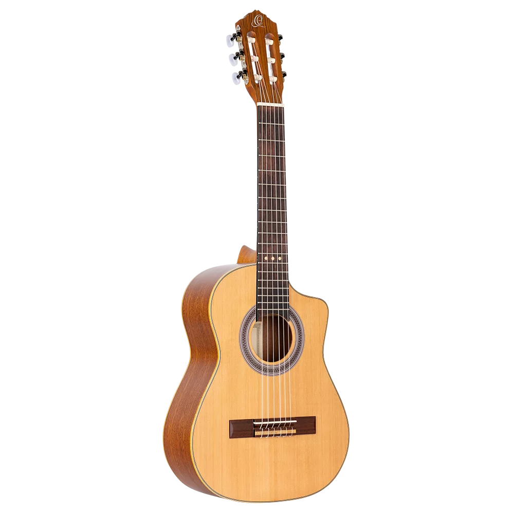 Ortega Requinto Series Requinto Size Guitar Natural - RQC25