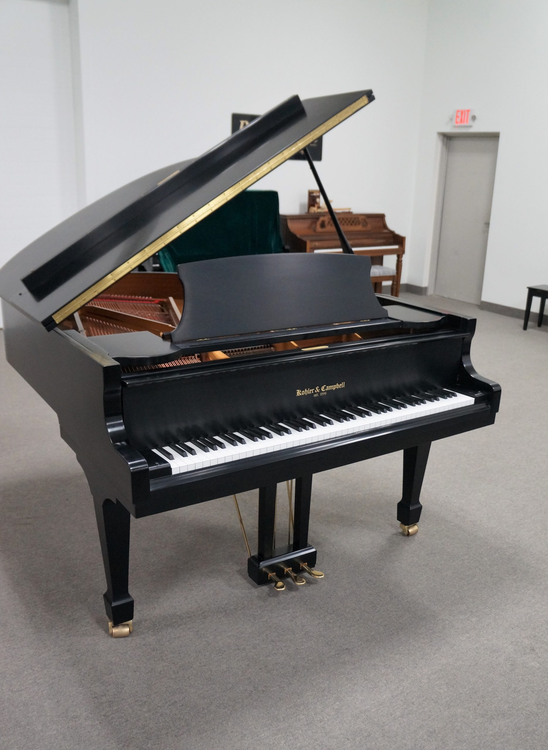Kohler & Campbell Grand Piano Skg600s Black Satin