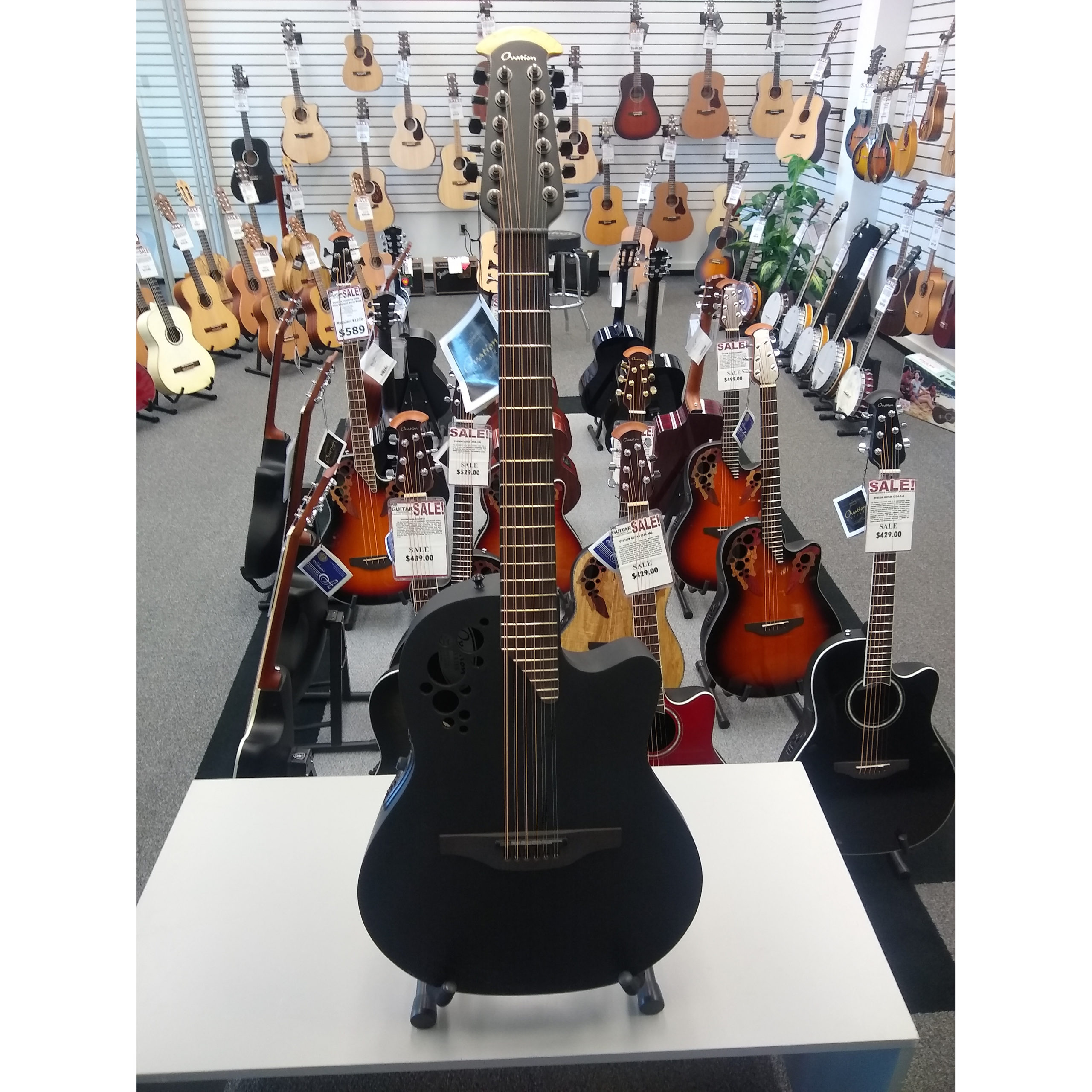 Ovation 12 String Guitar 2058 TX
