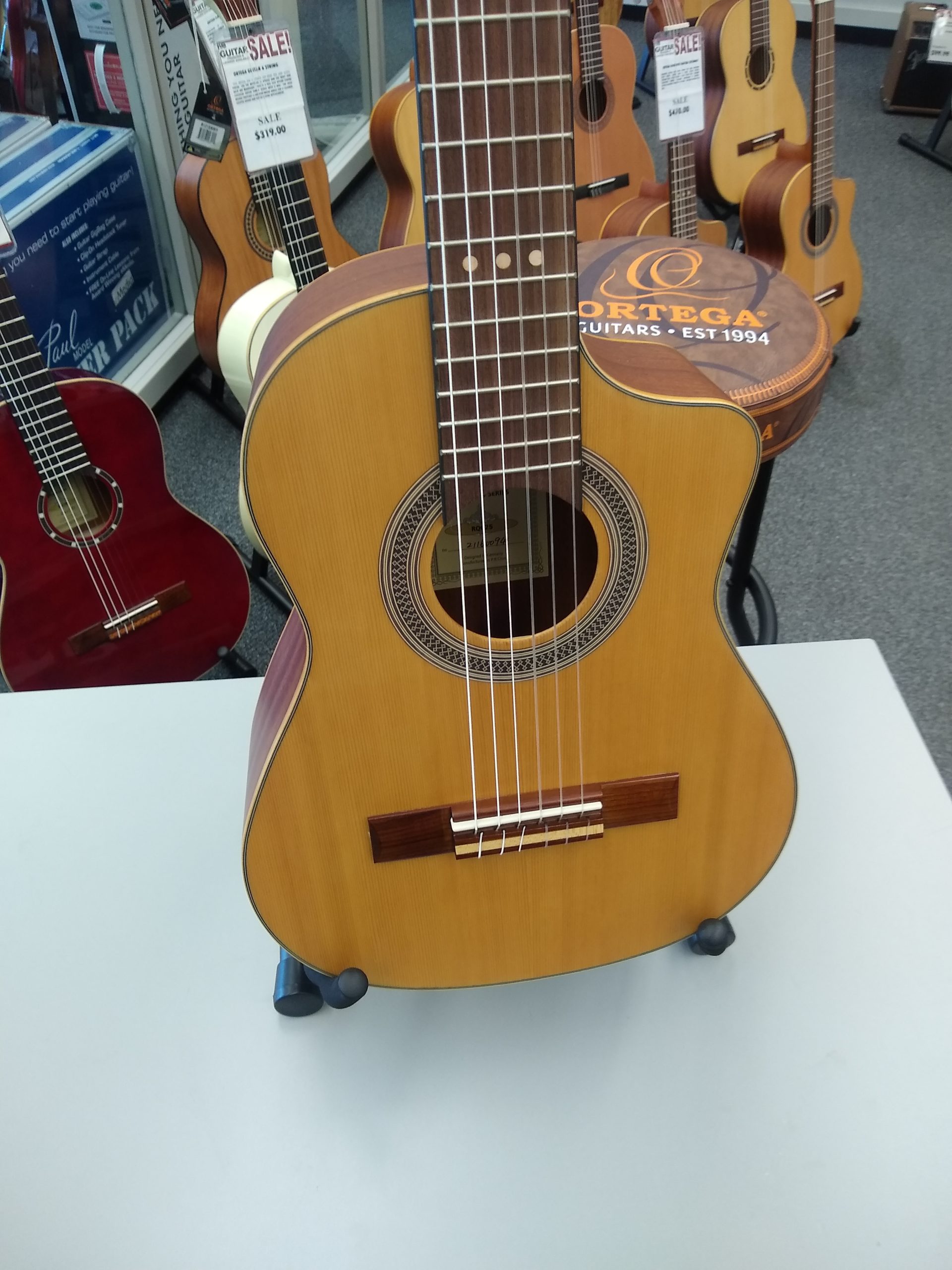 Ortega Requinto Classical Guitar RQC25