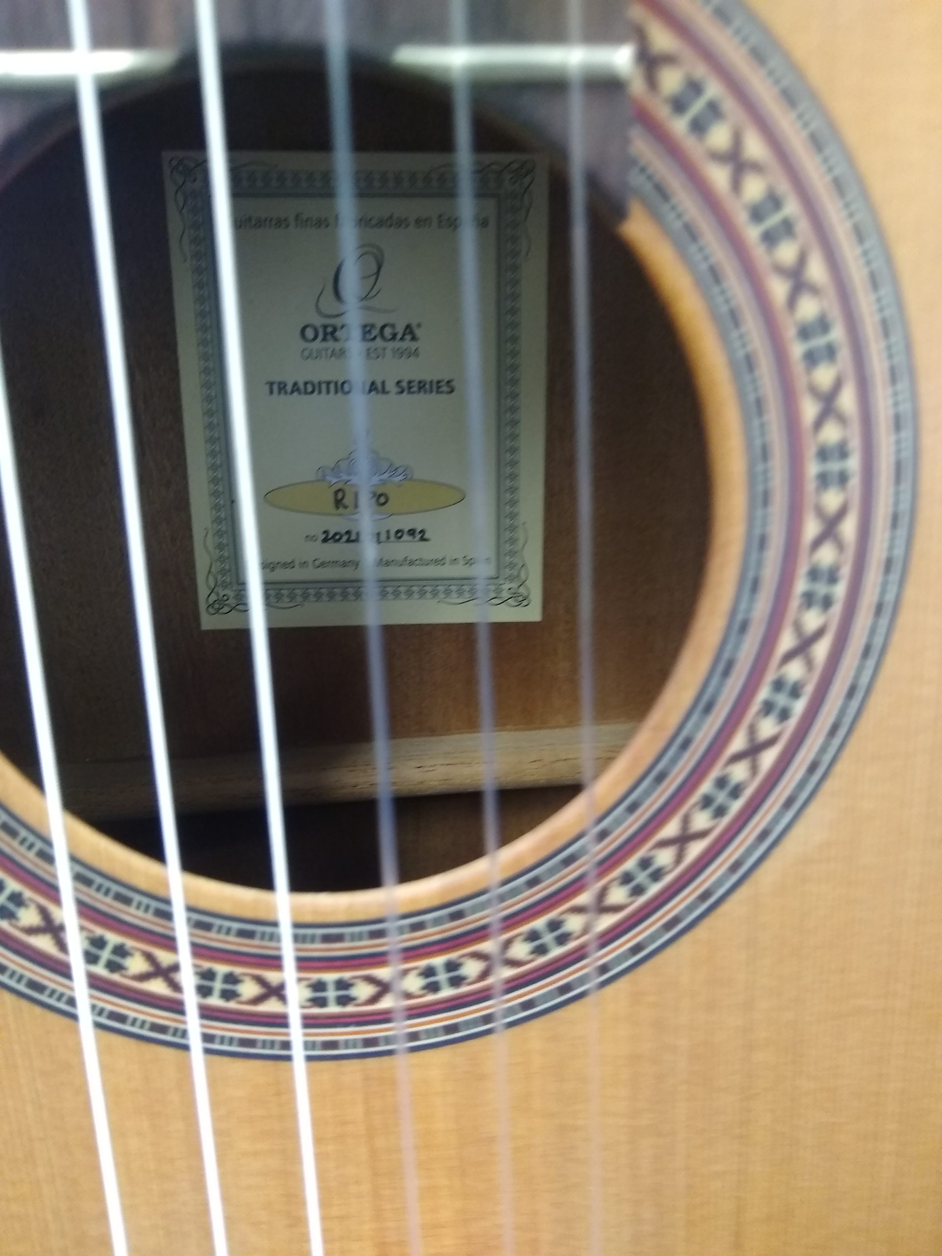 Ortega 180 Classic Guitar Made In Spain