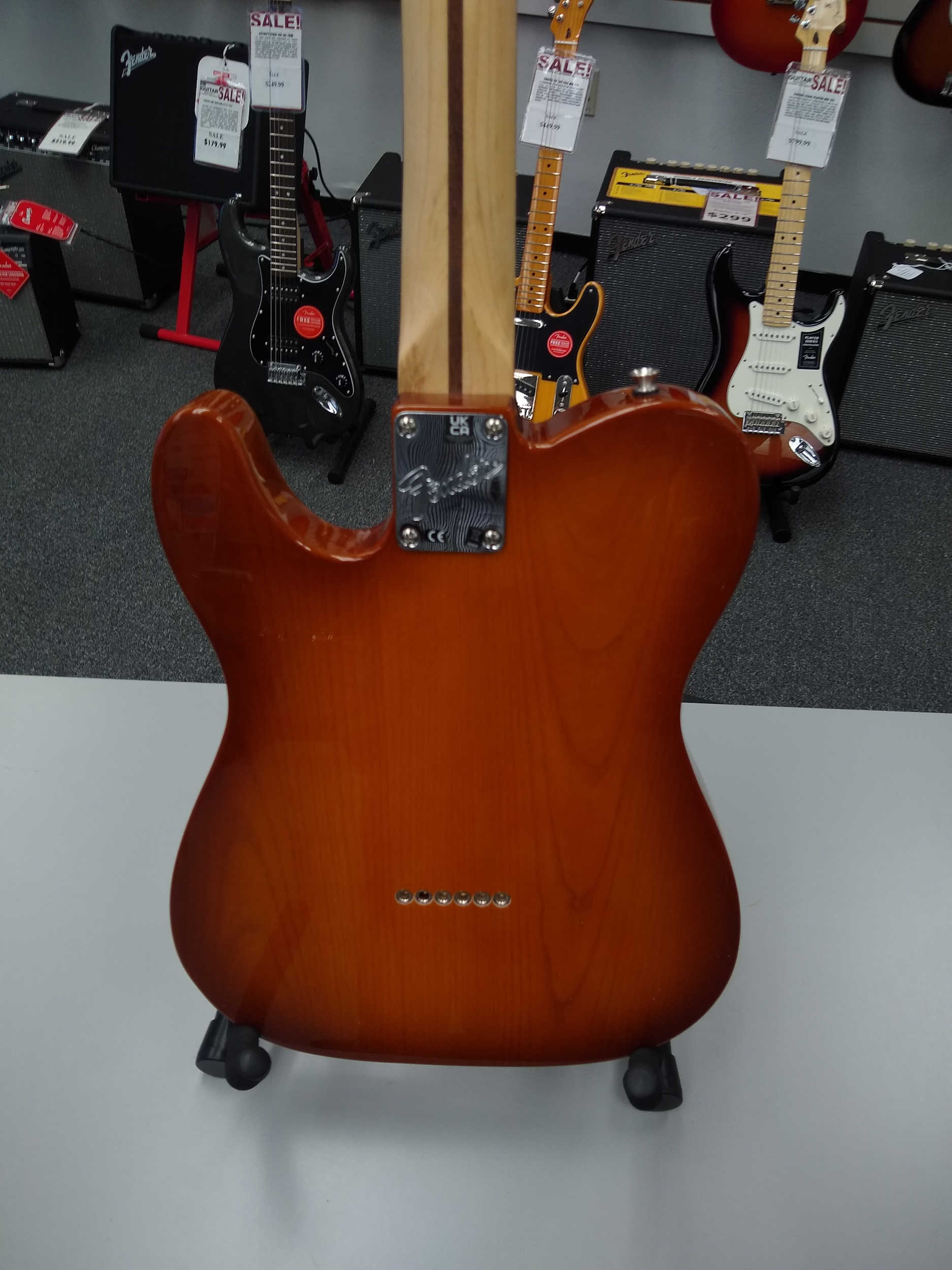 Fender American Performer Telecaster Honeyburst W/Rosewood Finish