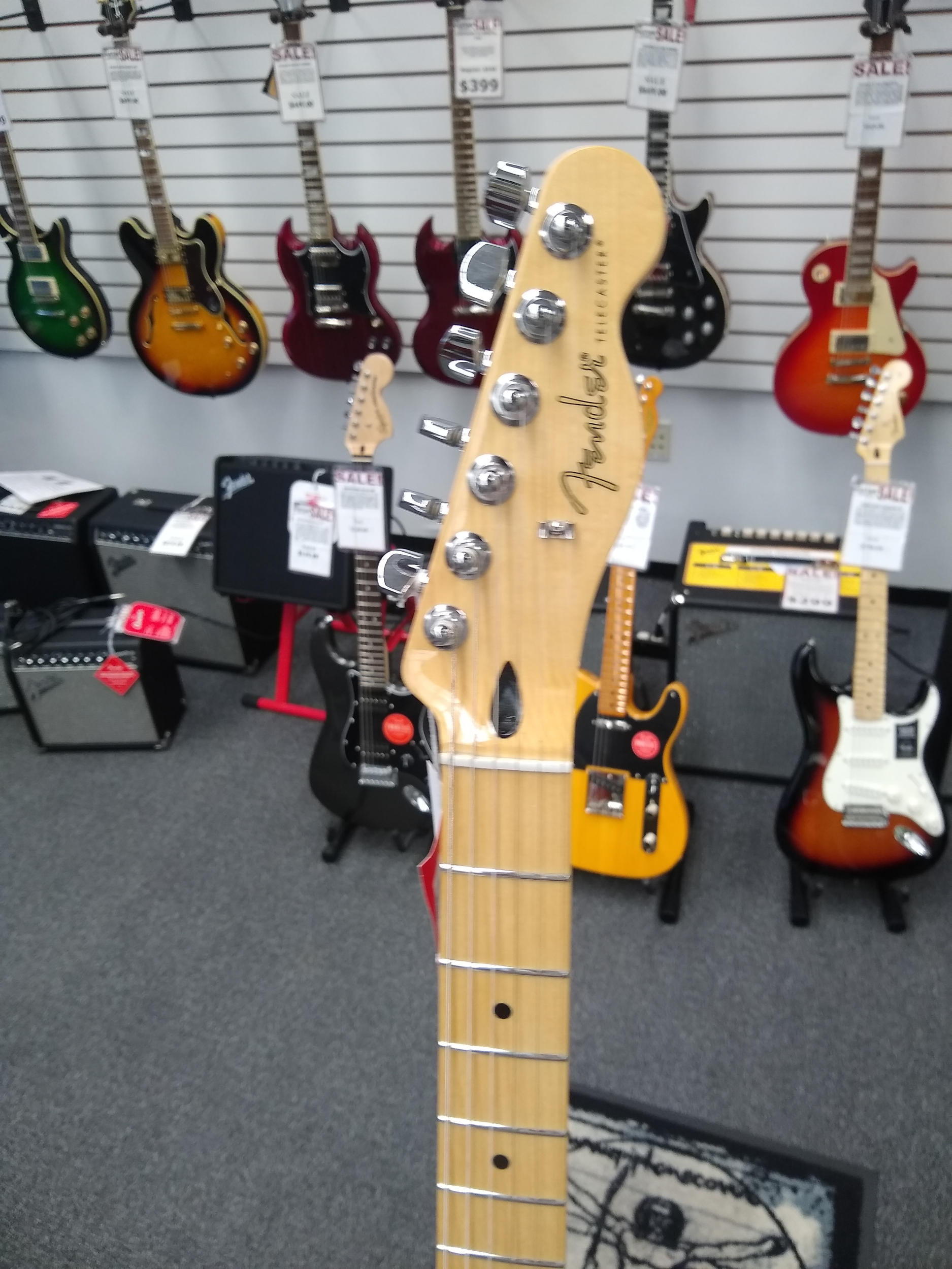 Fender Player Telecaster Butterscotch Blonde W/Maple Fingerboard