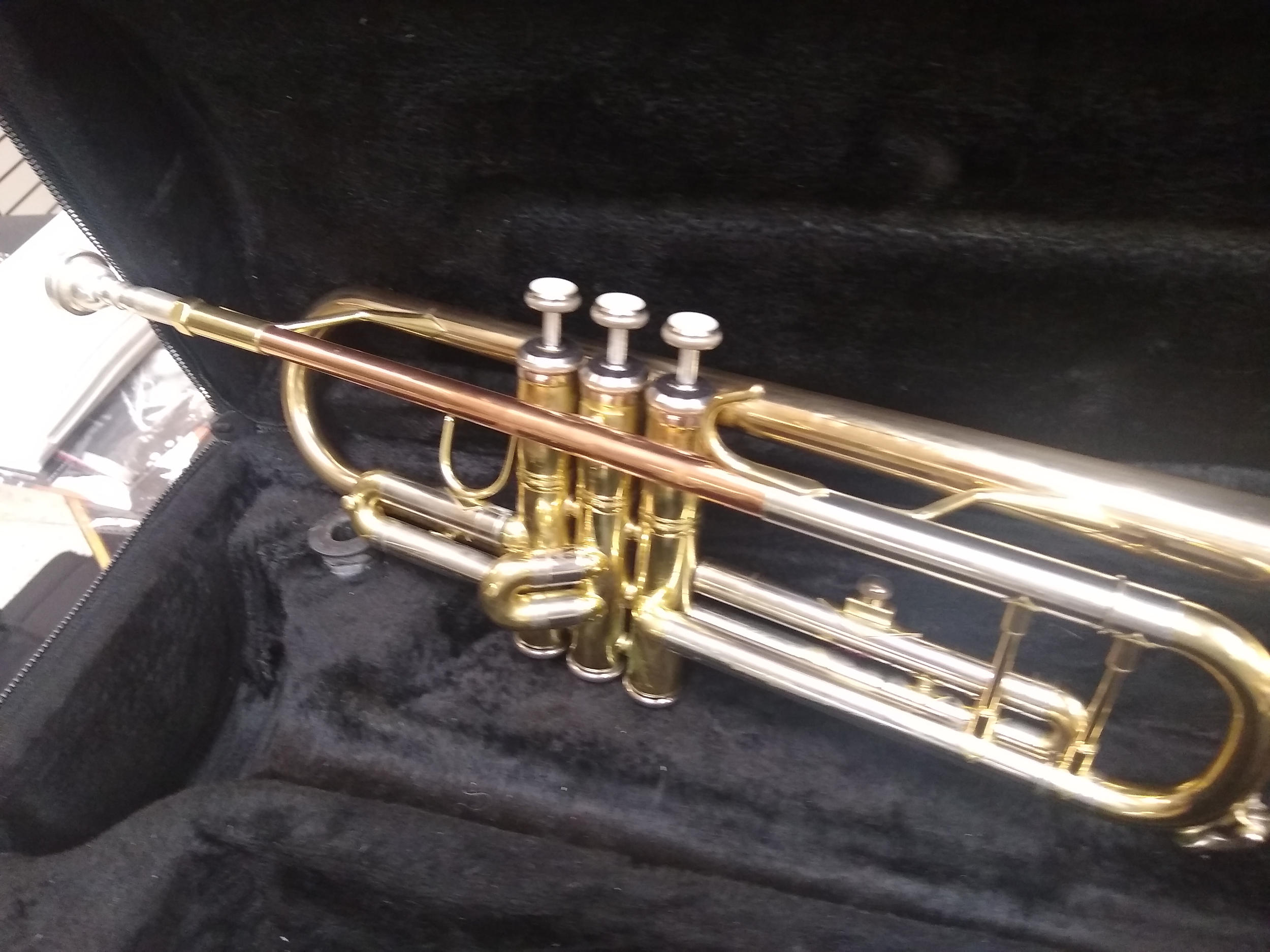 Schiller American Heritage Trumpet Gold Lacquer