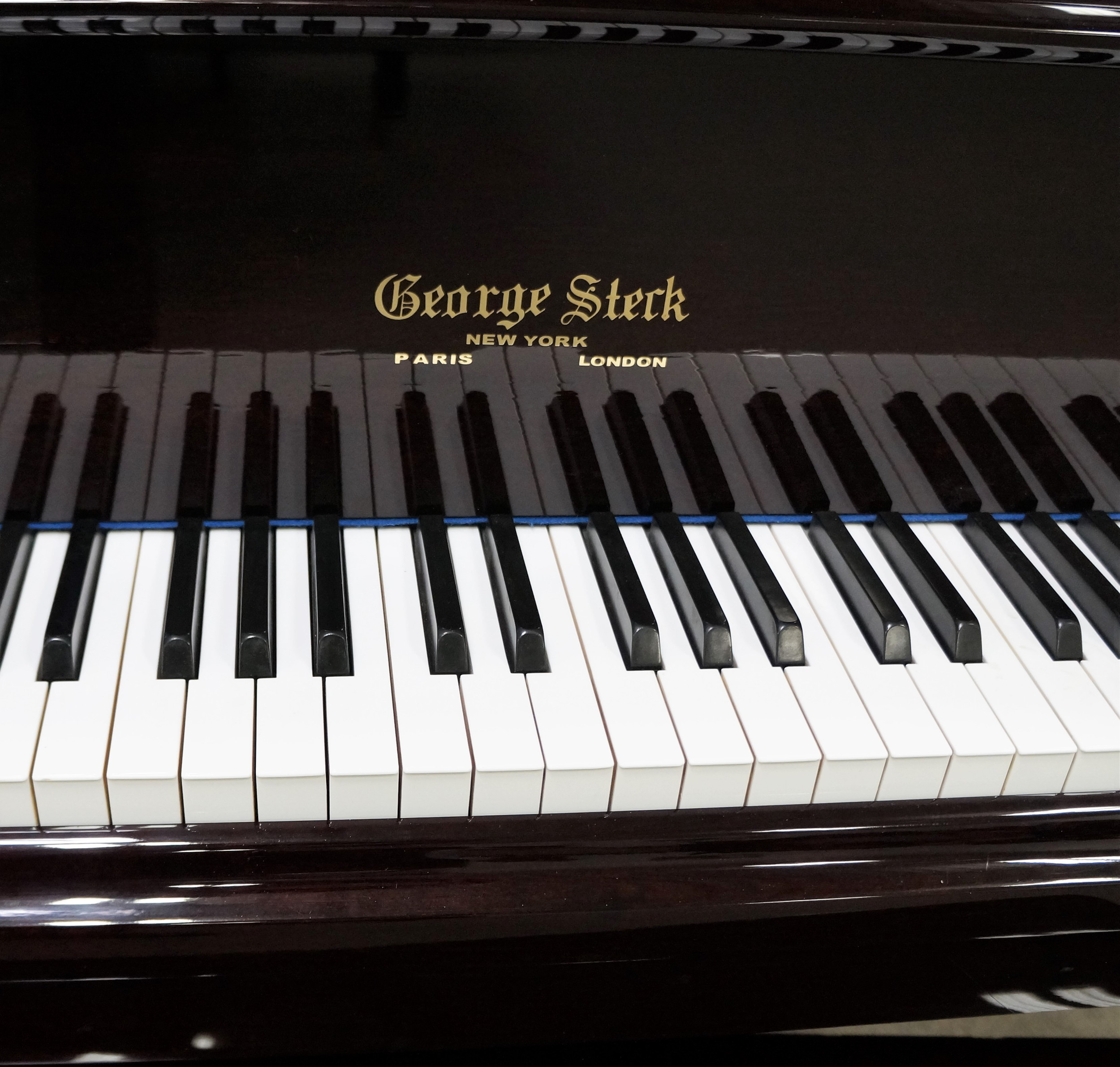 George Steck Grand Piano GS52 Mahogany Polish