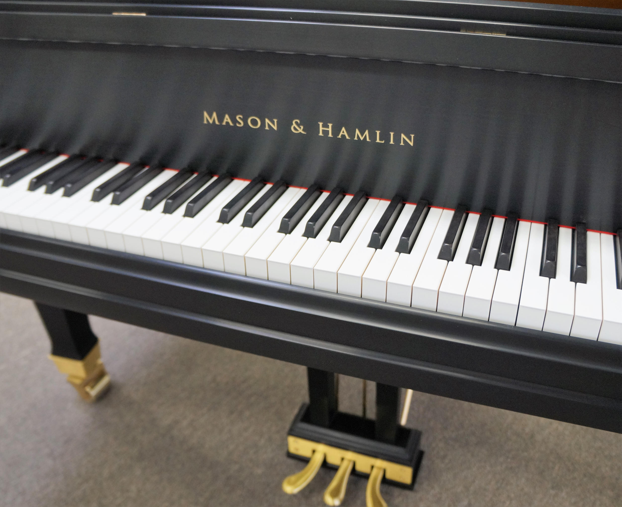 Mason & Hamlin A Grand Piano Ebony Satin